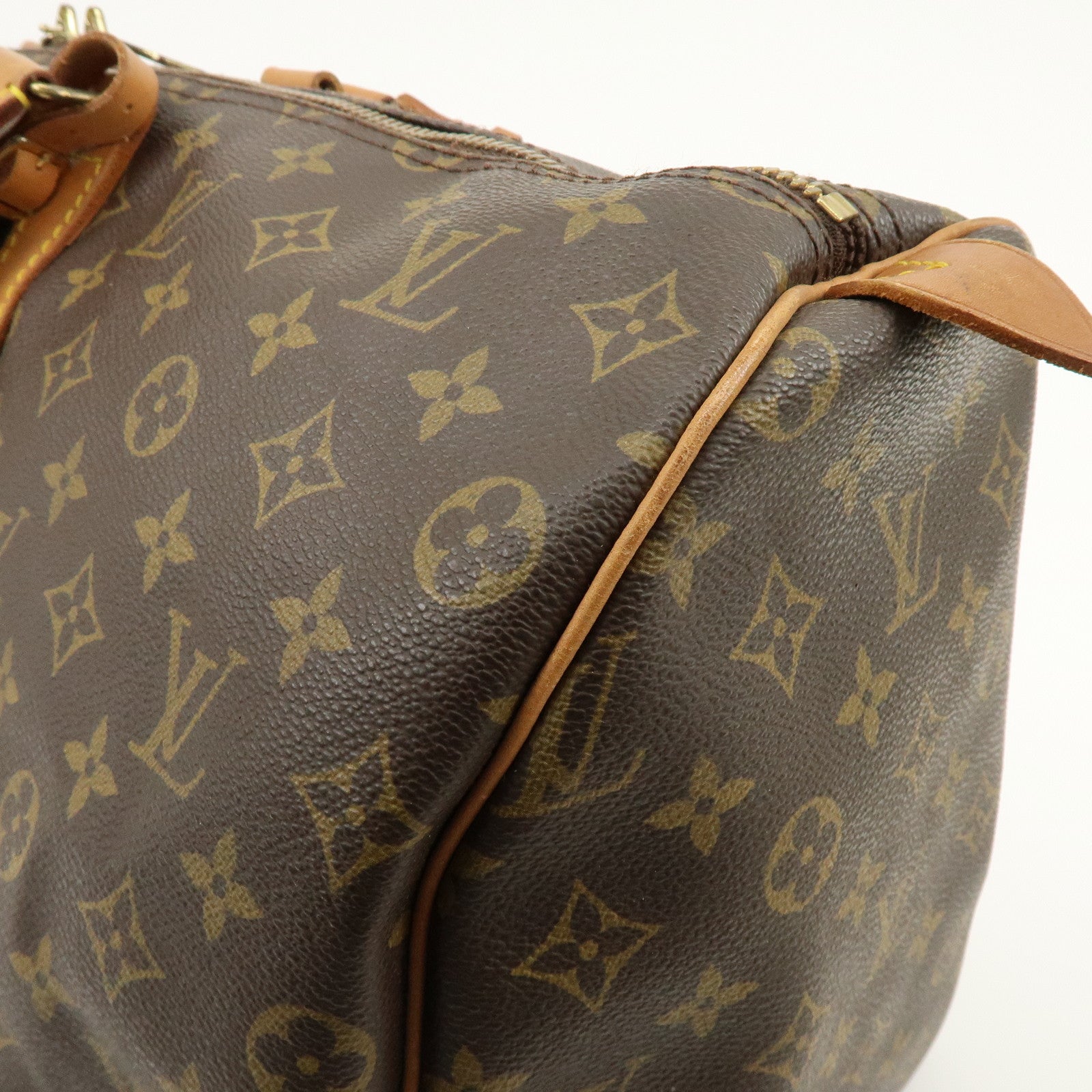Louis Vuitton Monogram Keep All 50 Boston Bag Brown M41426