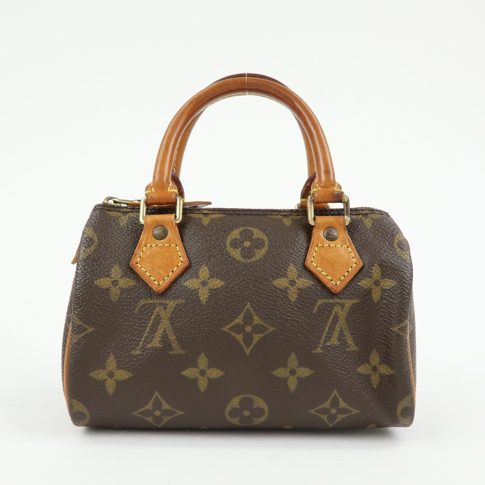 Louis Vuitton Monogram Canvas Mini Speedy Hand Boston Bag M41534