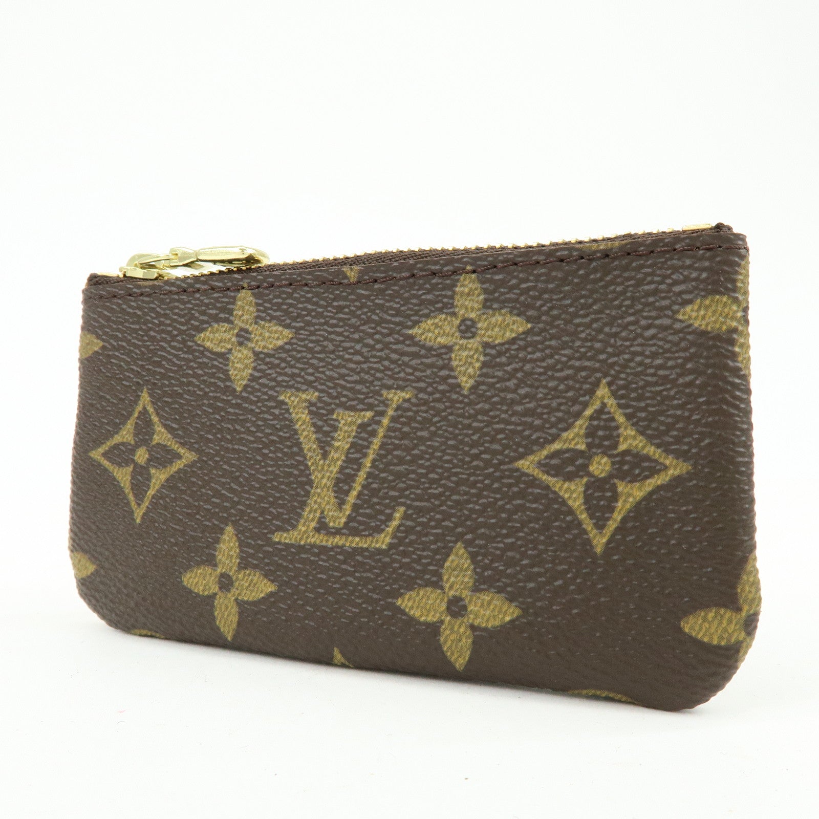 Louis Vuitton Monogram Pochette Cles Coin Case Key Case M62650