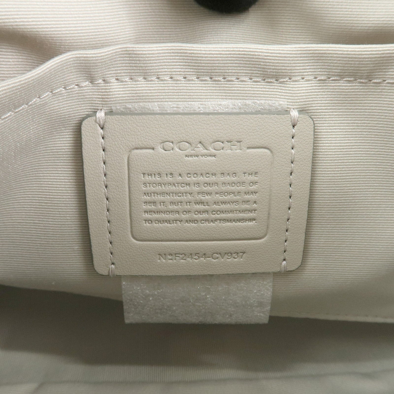 COACH Teri 2Way Leather Shoulder Bag Hand Bag Rhinestone Silver