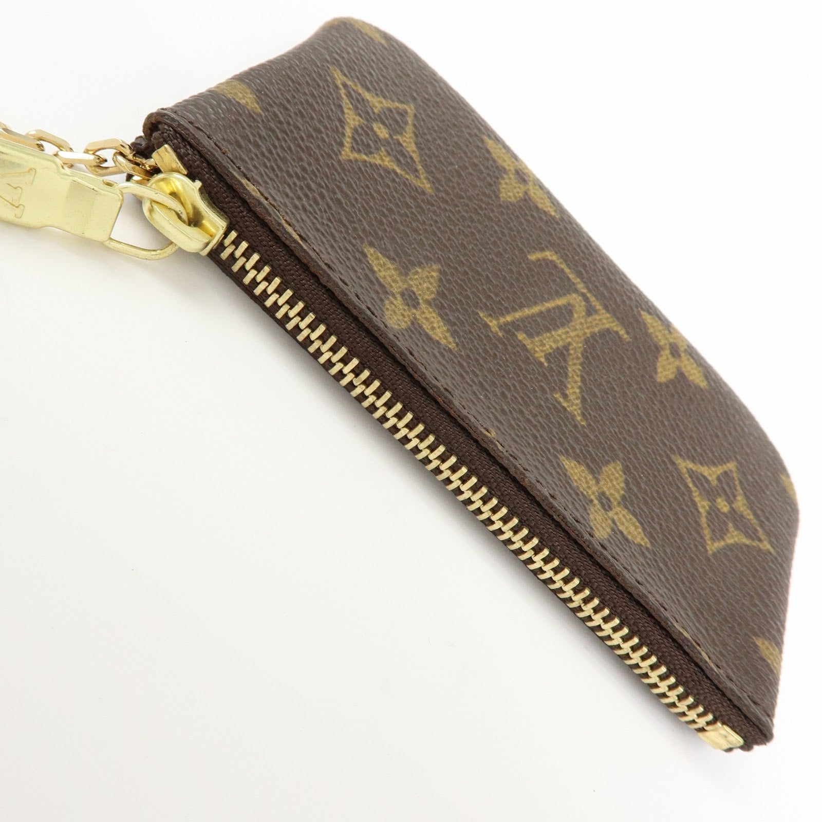 Louis Vuitton Monogram Pochette Cles Coin Case Key Case M62650