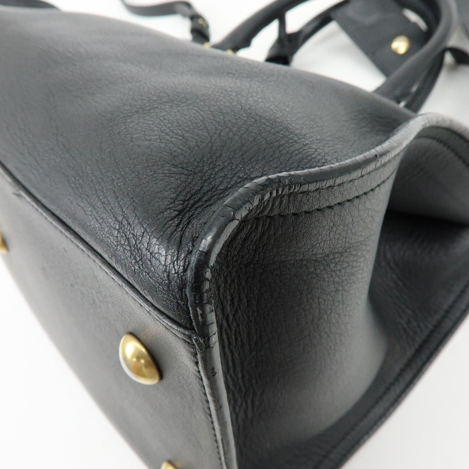SAINT LAURENT PARIS Petit Cabas Y Line Leather 2Way Bag 311210