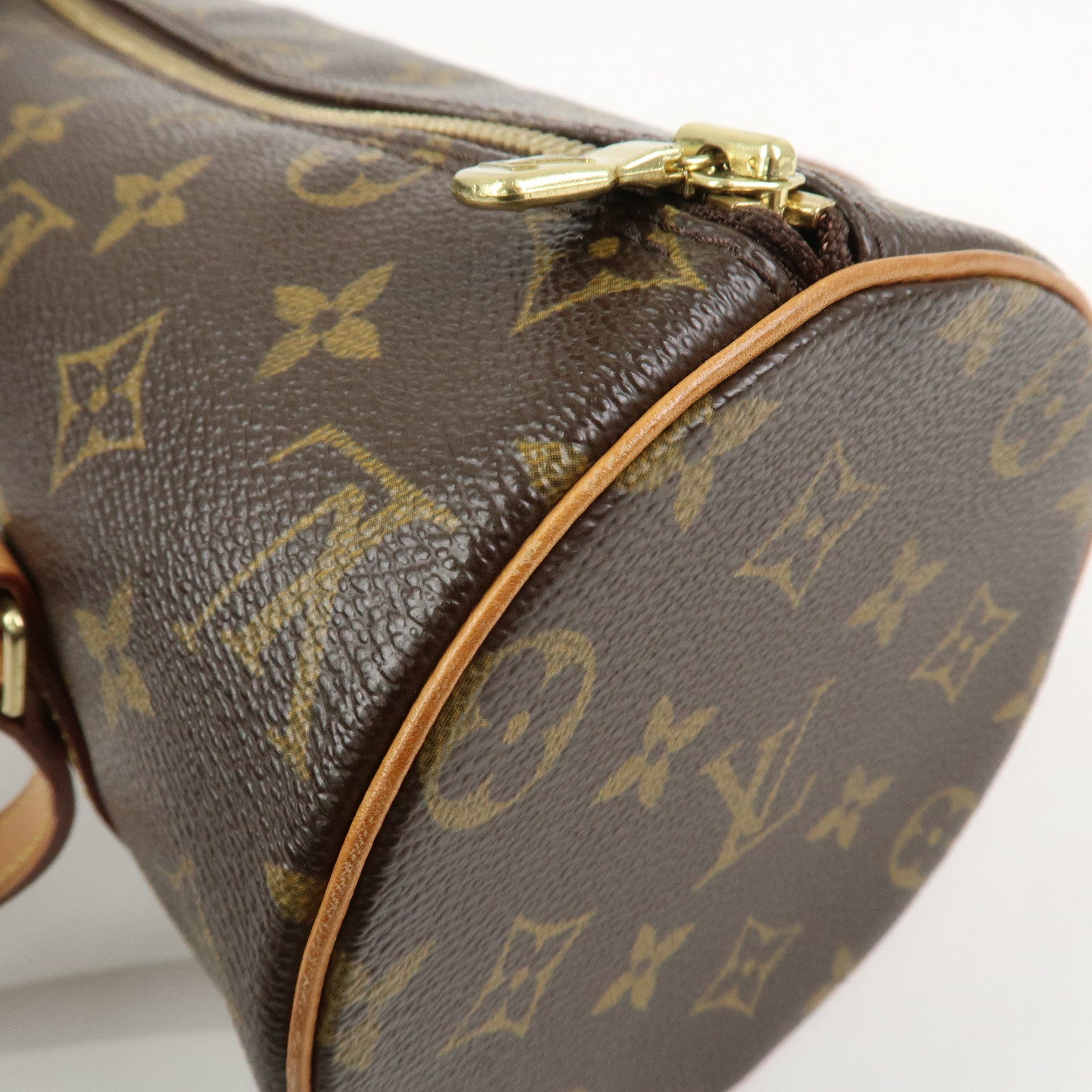Louis Vuitton Monogram Papillon 26 Hand Bag New Style Brown M51386