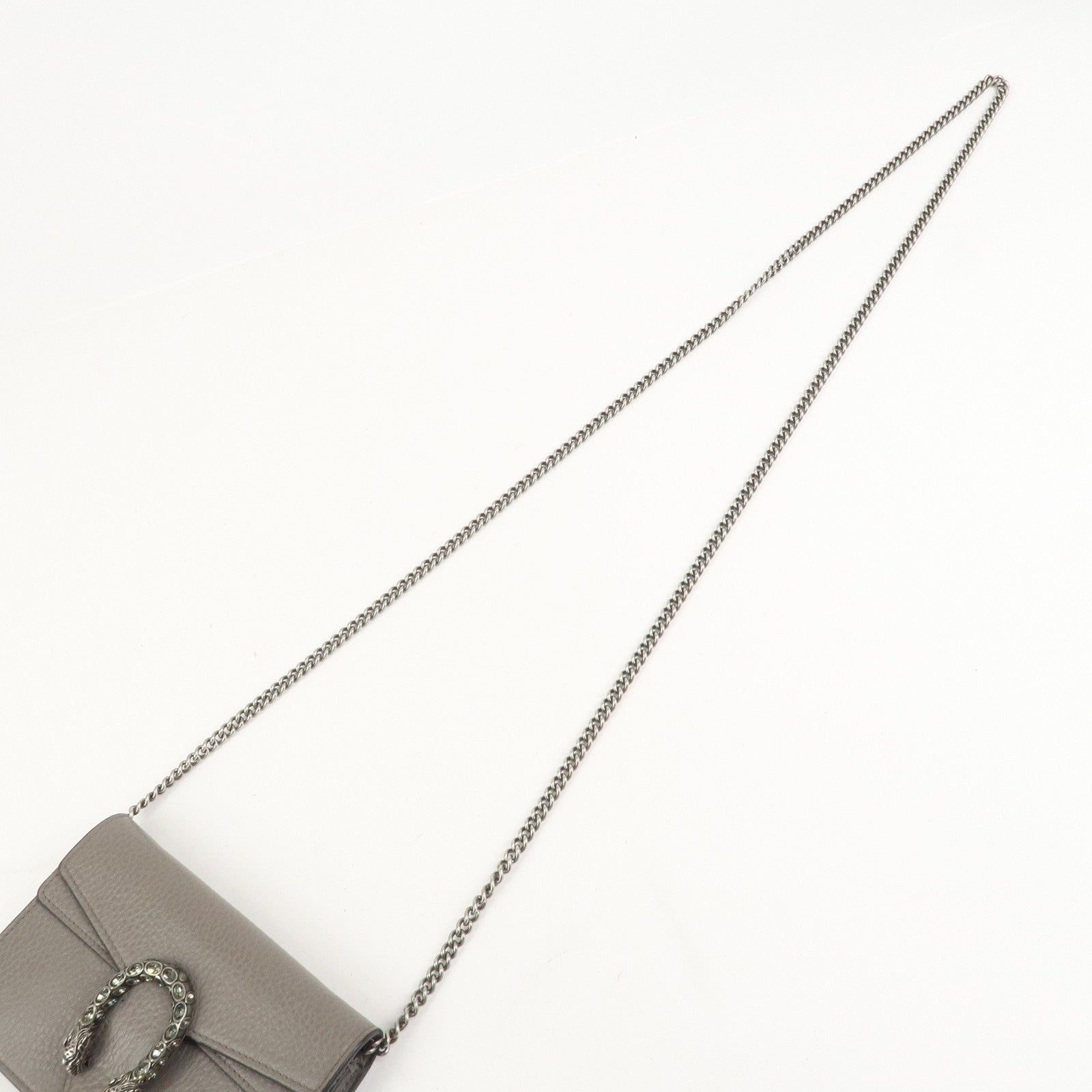 GUCCI Dionysus Super Mini Bag Leather Chain Shoulder Bag 476432