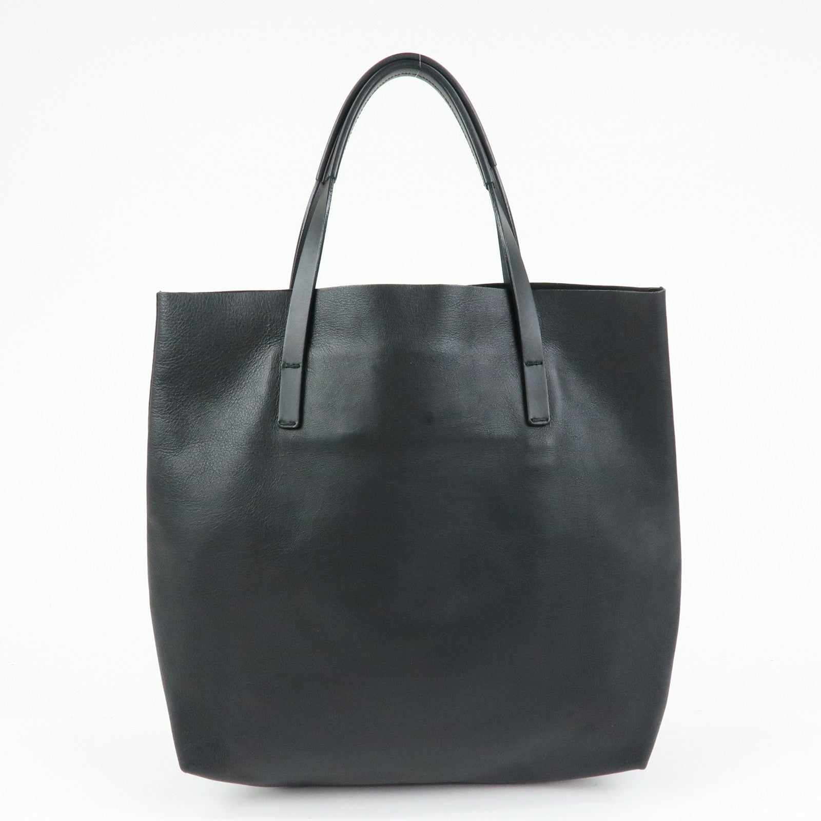 GUCCI Horsebit Leather Tassel Tote Bag Shoulder Bag Black 297006