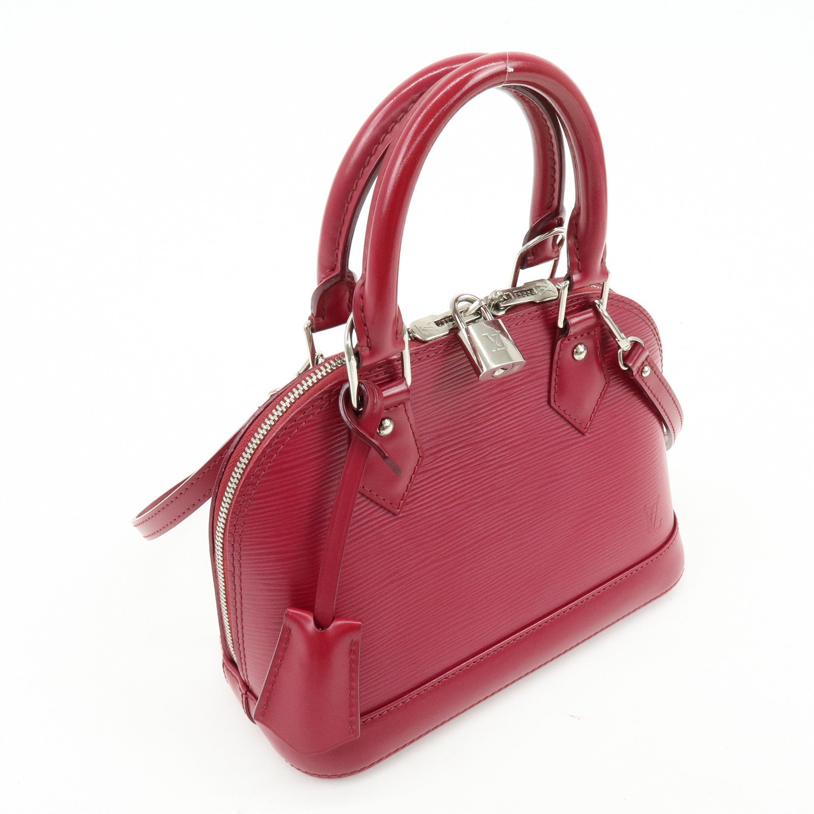 Louis Vuitton Epi Alma BB 2Way Hand Bag Shoulder Bag Fuchsia M40851