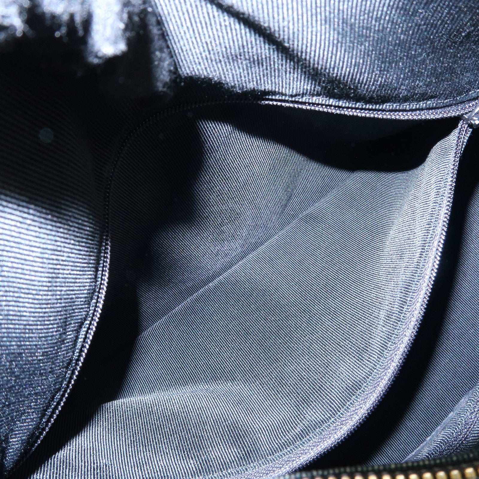 CHANEL COCO Mark Caviarskin Mini Boston Bag Hand Bag Black Used