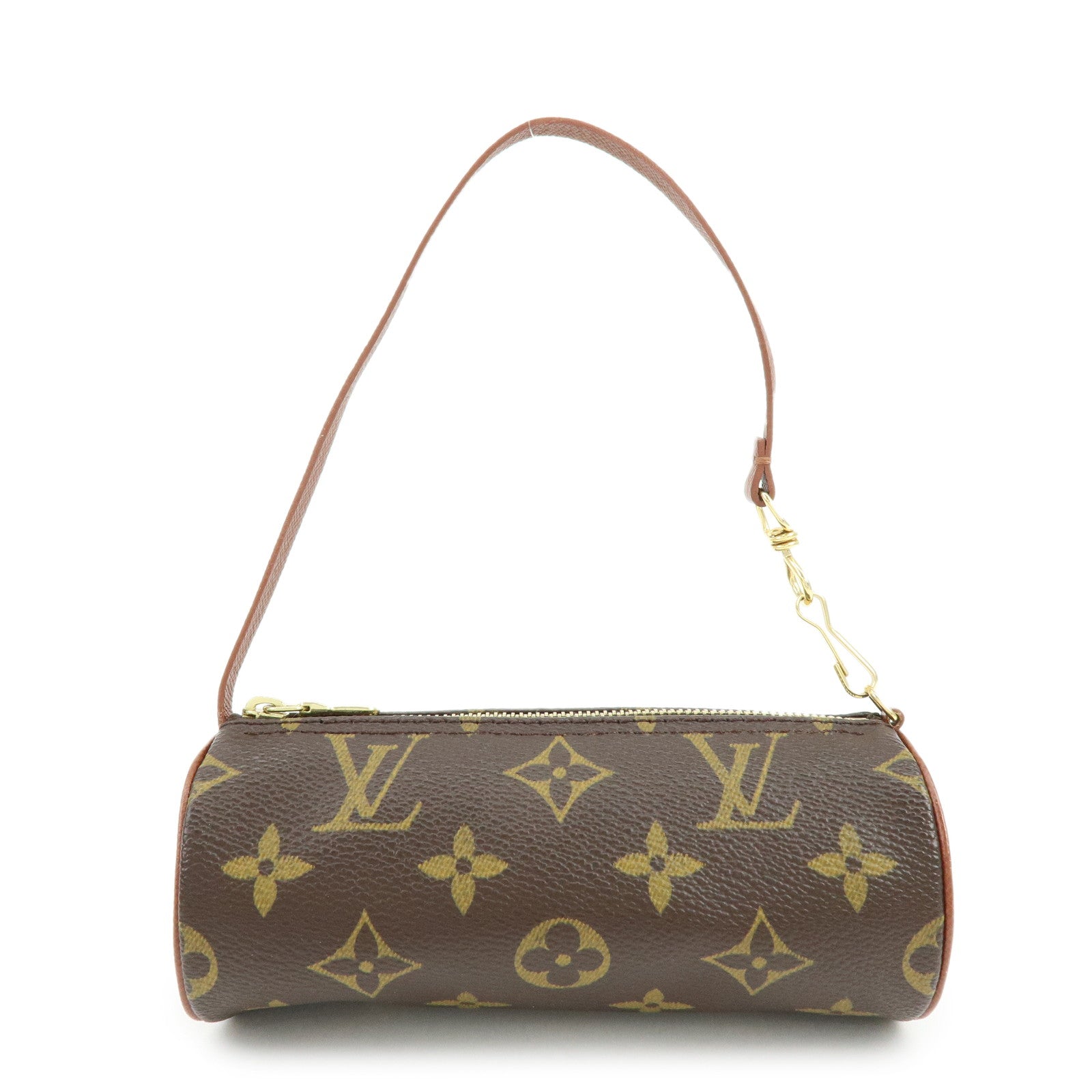 Louis Vuitton Monogram Mini Pouch for Papillon Bag Brown