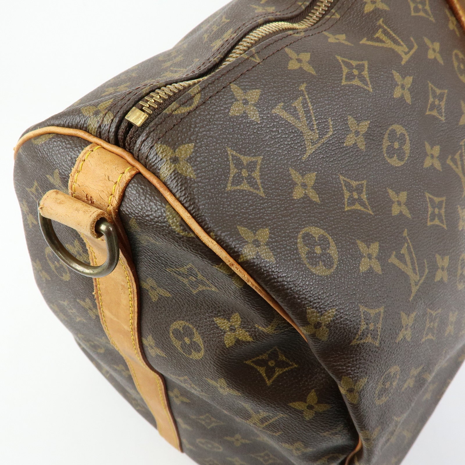 Louis Vuitton Monogram Keep All Bandouliere 60 Boston Bag M41412