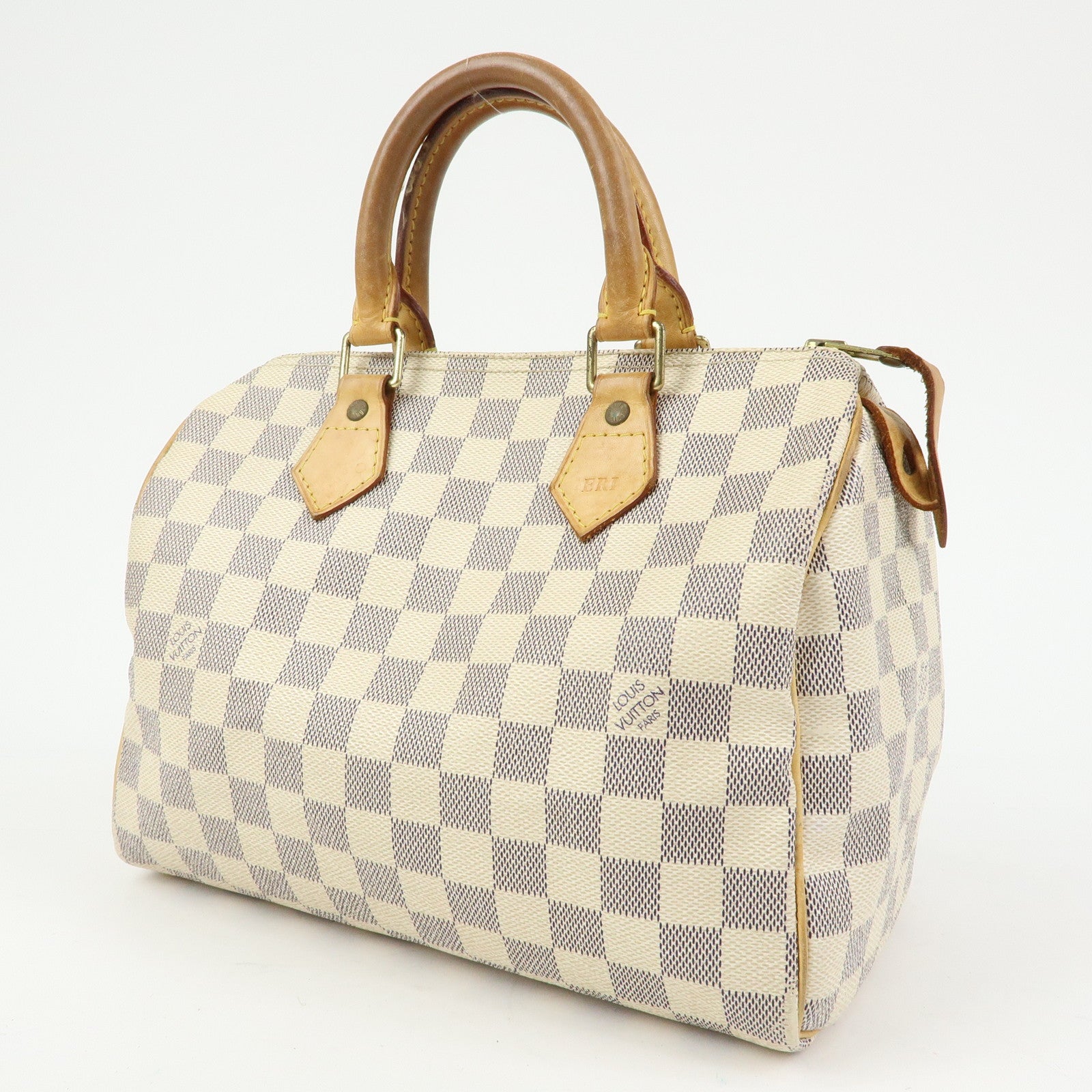 Louis Vuitton Damier Azur Speedy 25 Boston Bag Hand Bag N41534