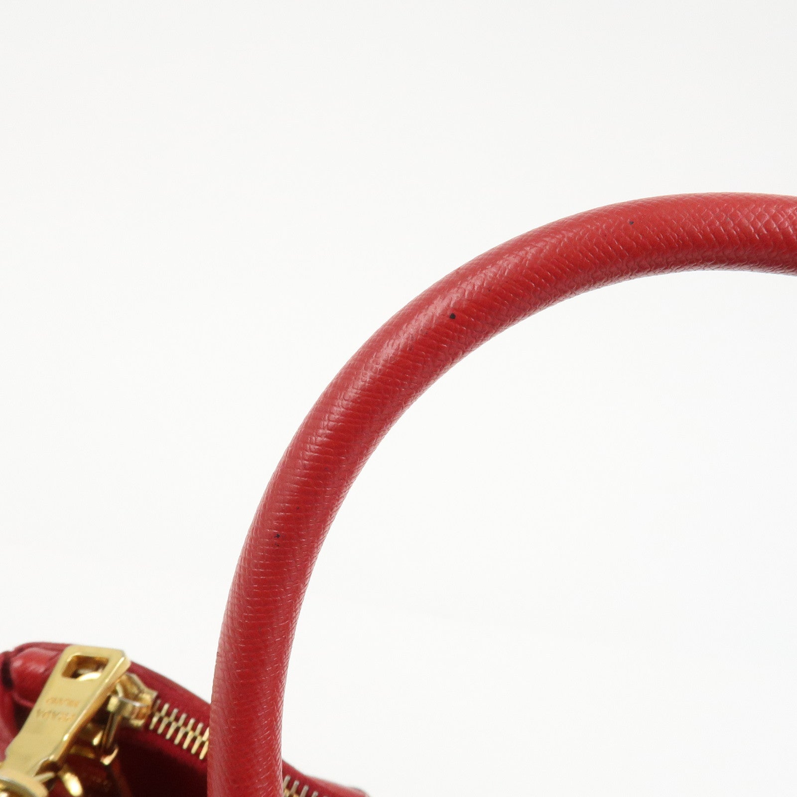 PRADA Saffiano Leather Galleria 2Way Shoulder Bag Hand Bag 1BA863