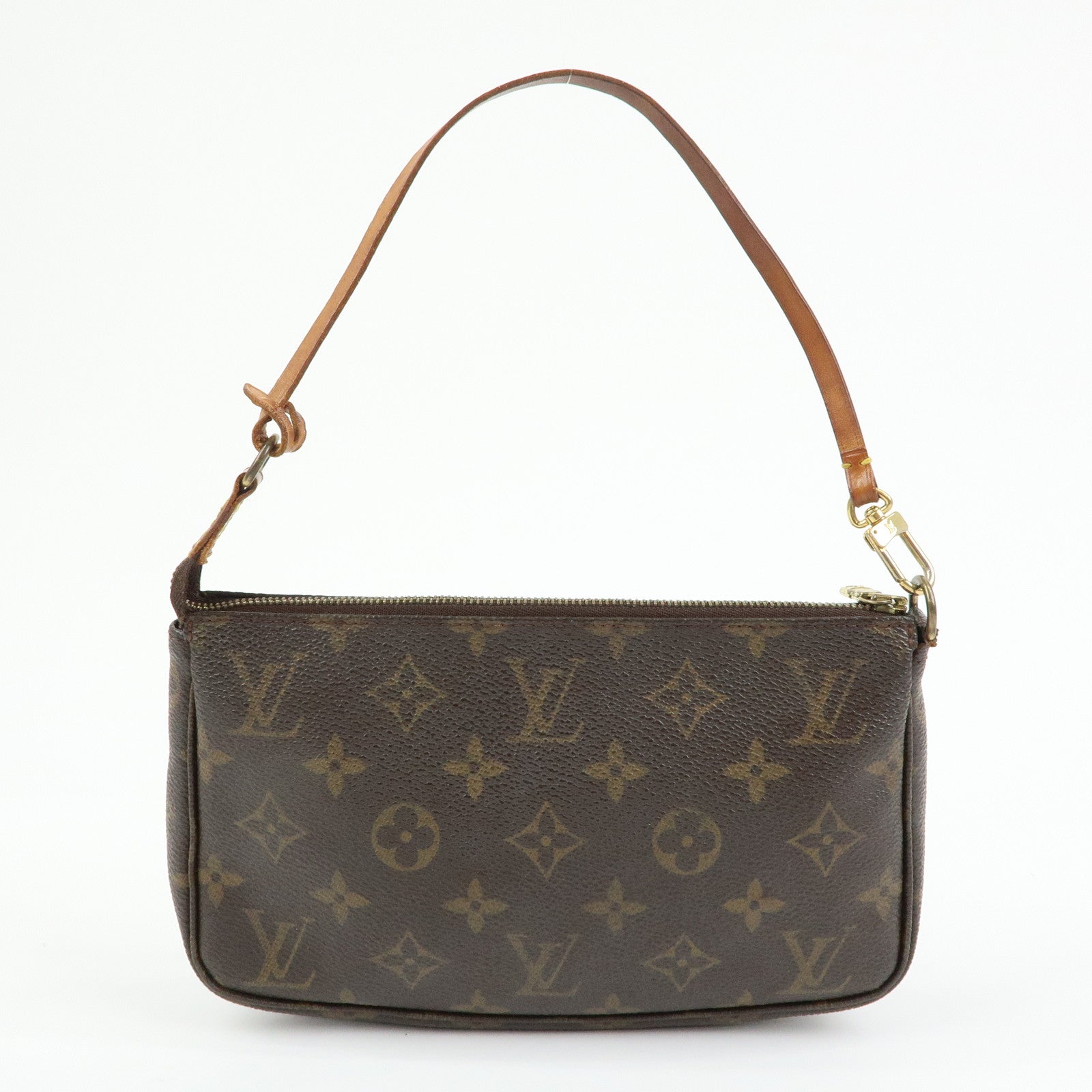 Louis Vuitton Monogram Pochette Accessoires Pouch Hand Bag M51980