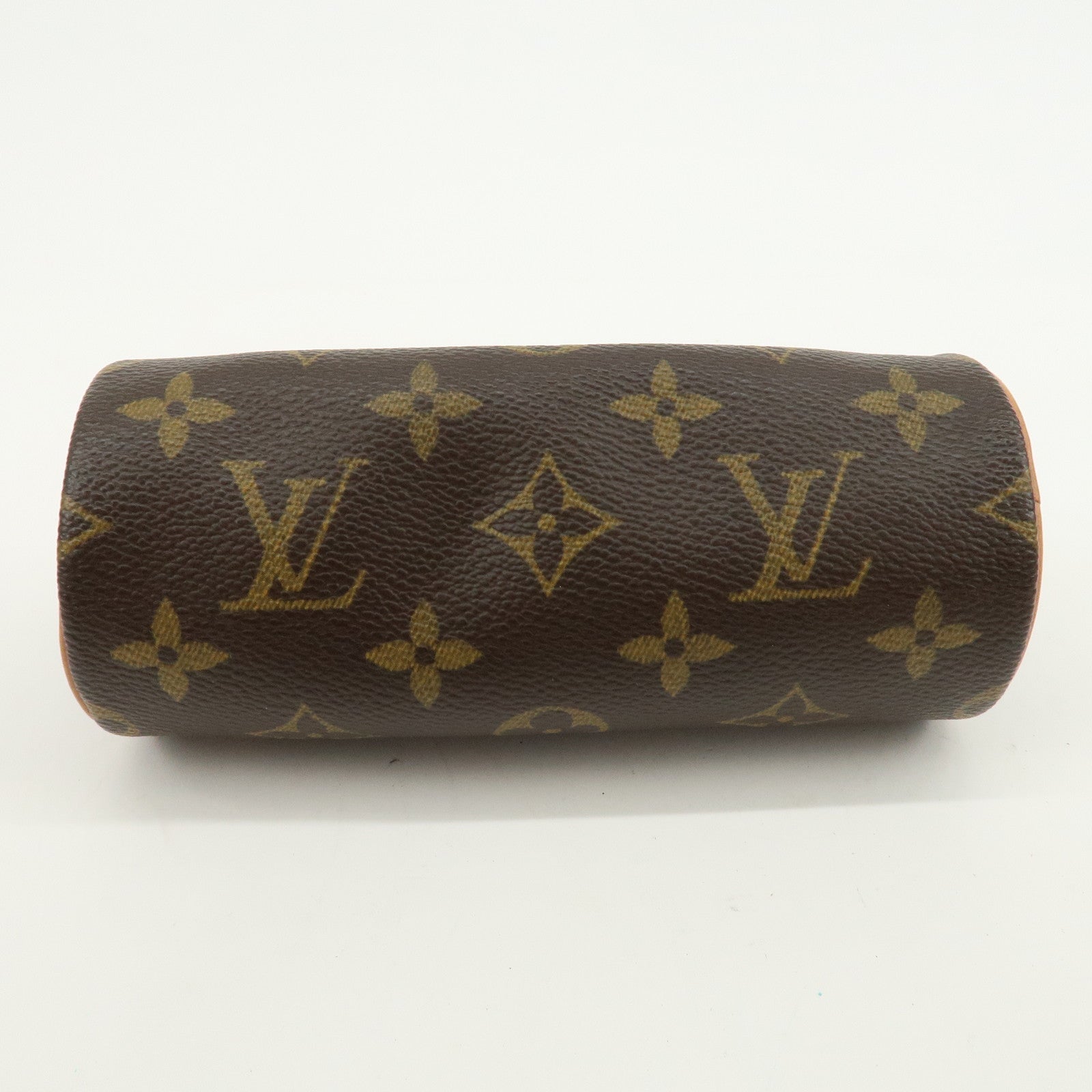 Louis Vuitton Monogram Mini Pouch for Papillon Bag New Style Brown