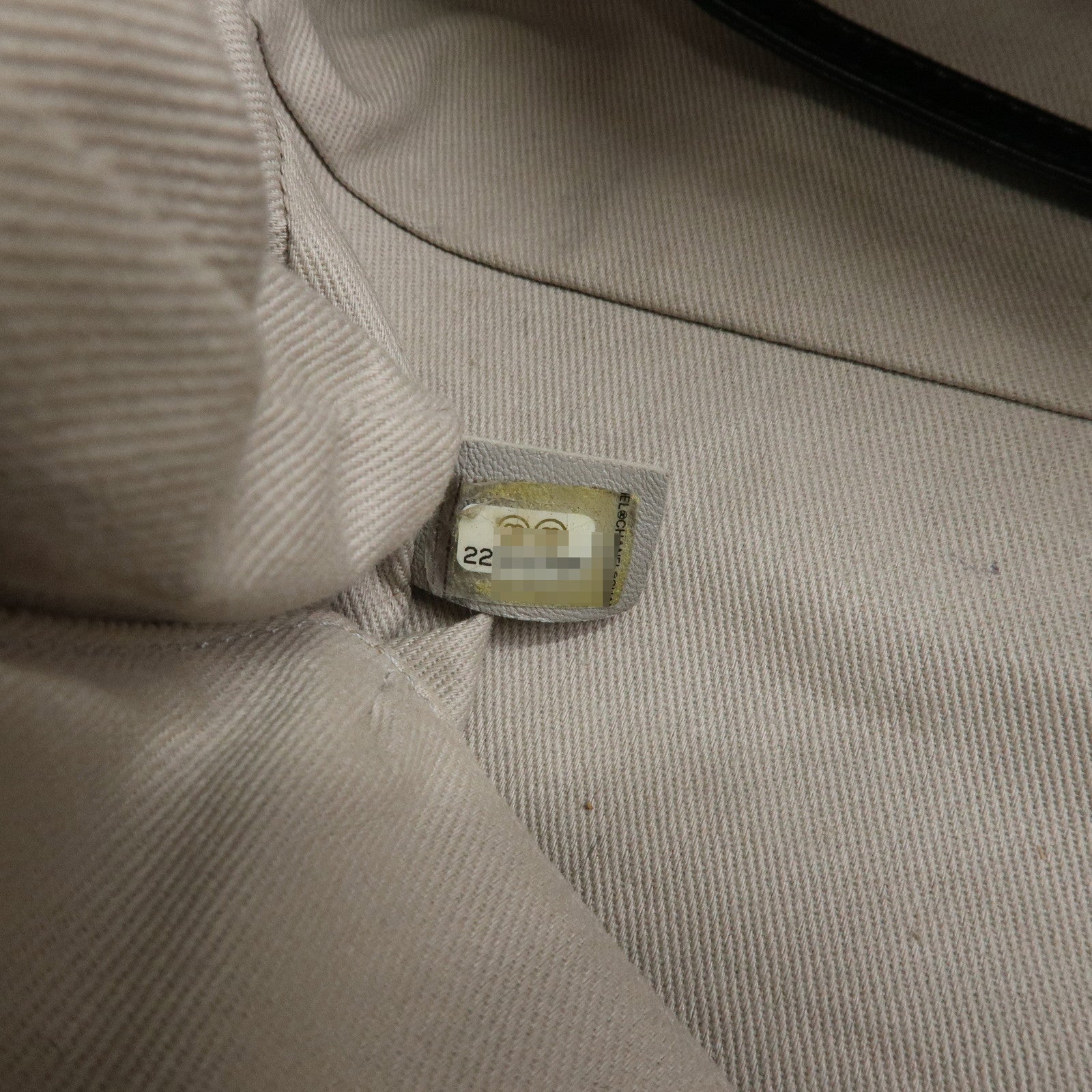 CHANEL Deauville GM Caviarskin Leather 2Way Tote Bag Black A66941