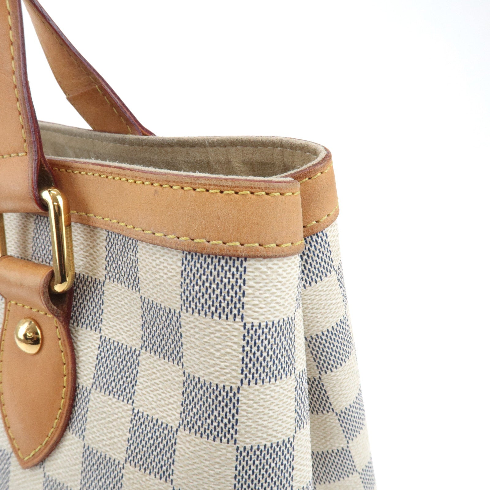 Louis Vuitton Damier Azur Hampstead PM Hand Bag Shoulder Bag N51207