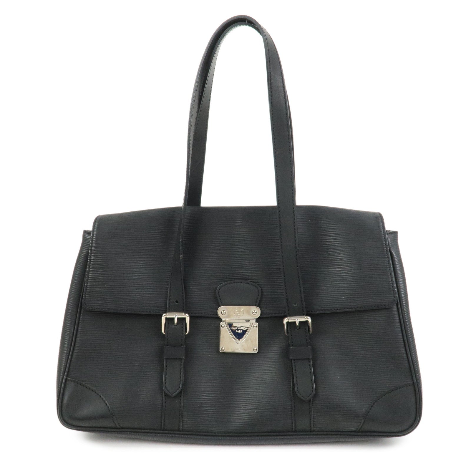 Louis Vuitton Epi Segur MM Shoulder Bag Hand Bag Noir M58862