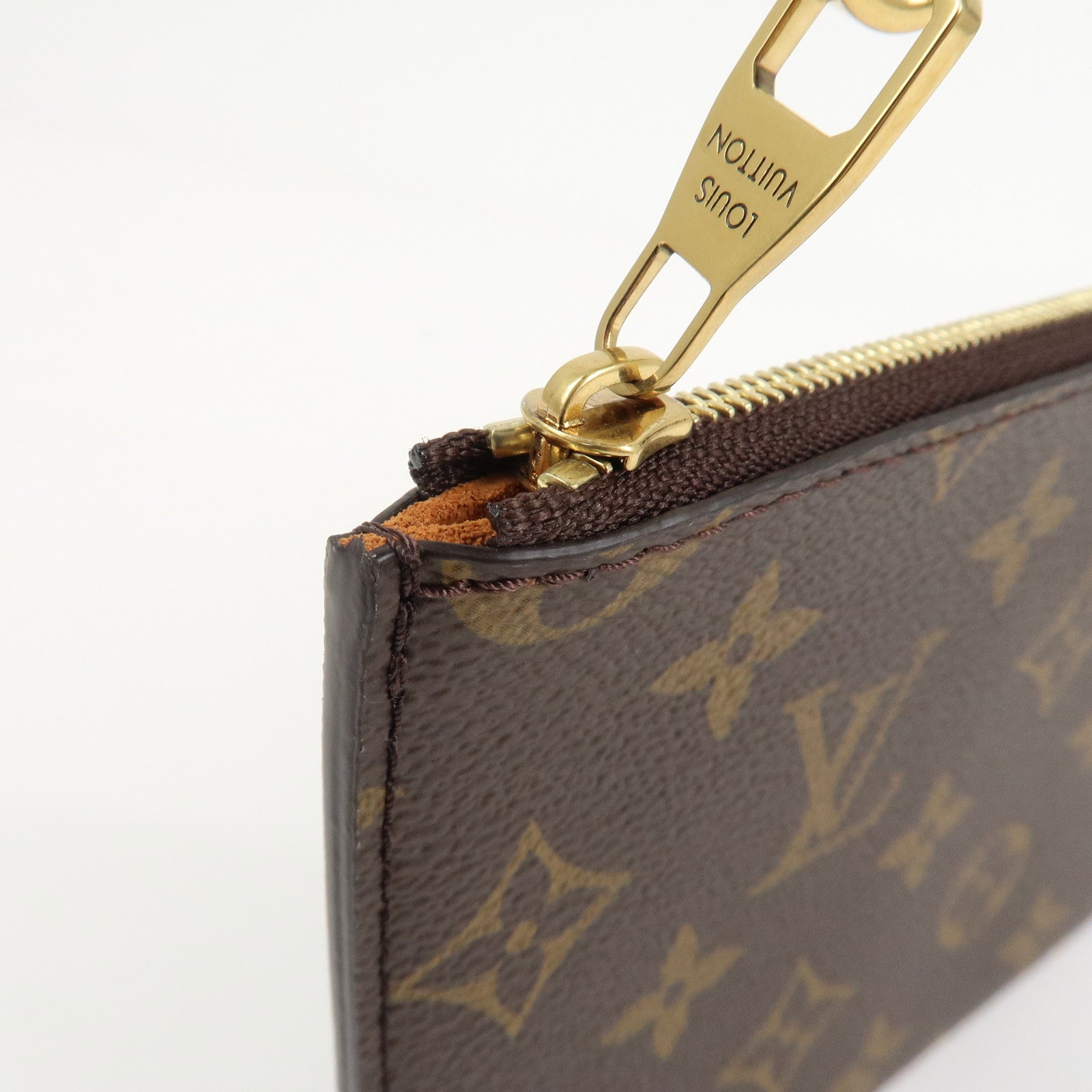 Louis Vuitton Monogram Canvas Leather Pouch for Low Key Hobo MM