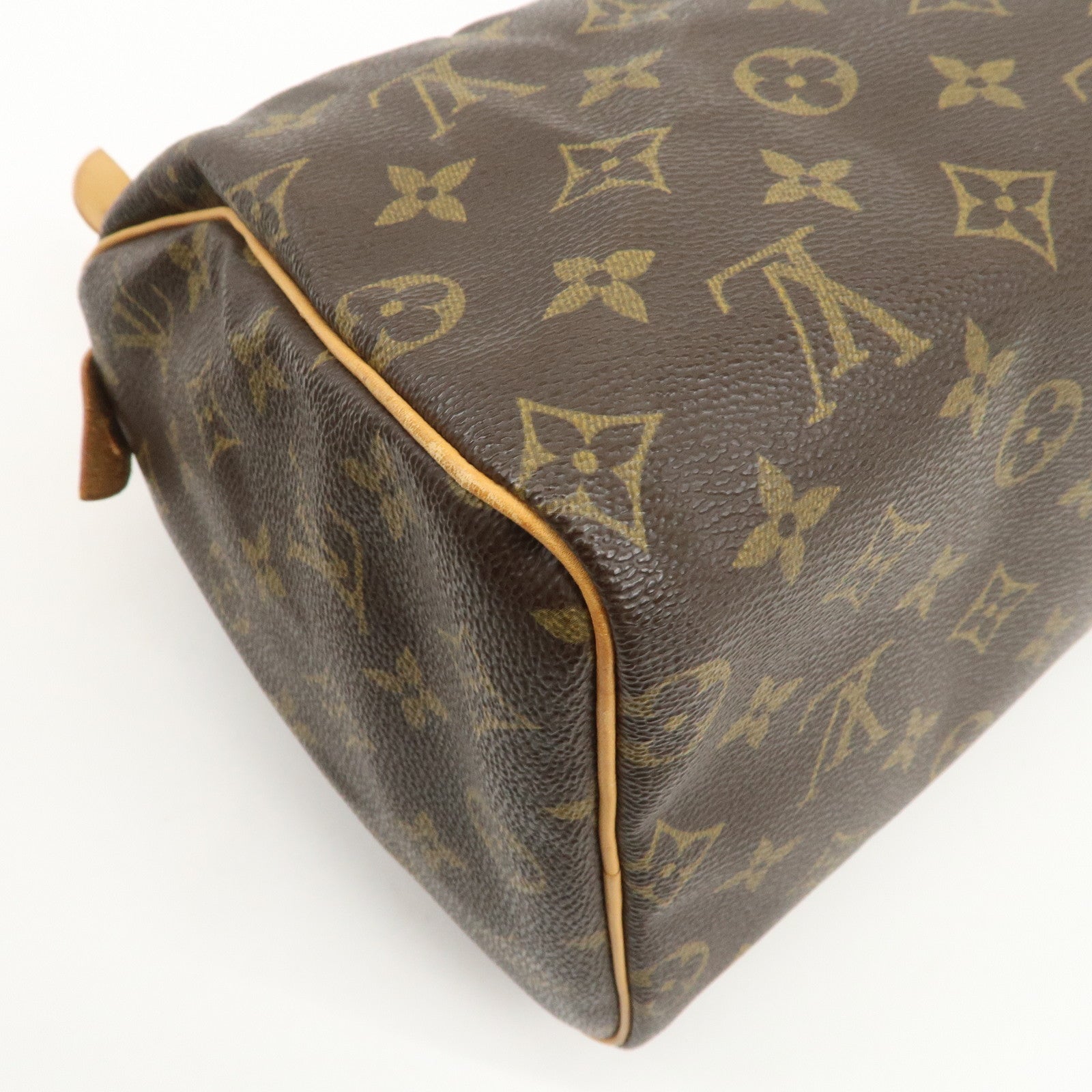 Louis Vuitton Monogram Speedy 25 Boston Bag Hand Bag Brown M41528