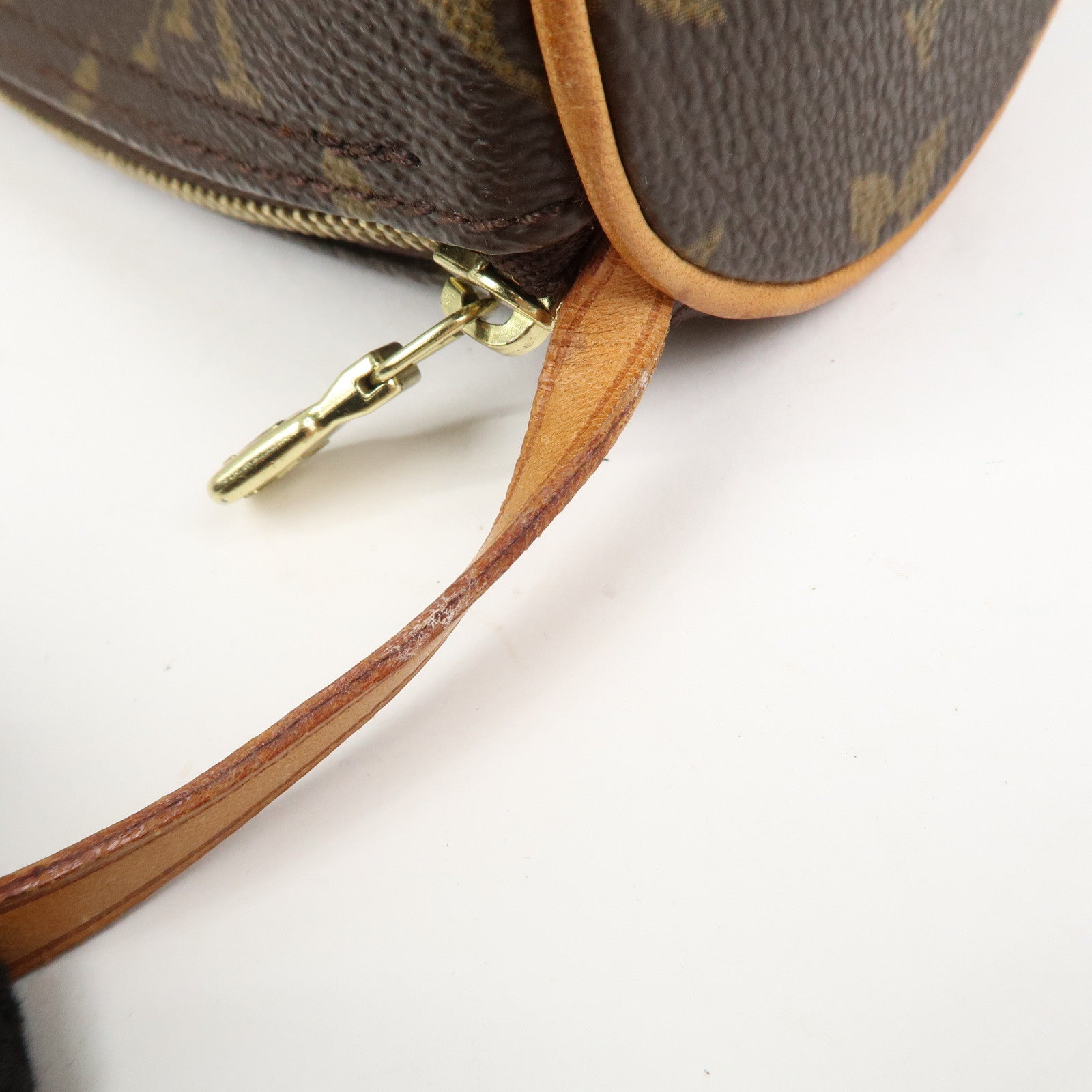 Louis Vuitton Monogram Mini Pouch for Papillon Bag New Style Brown