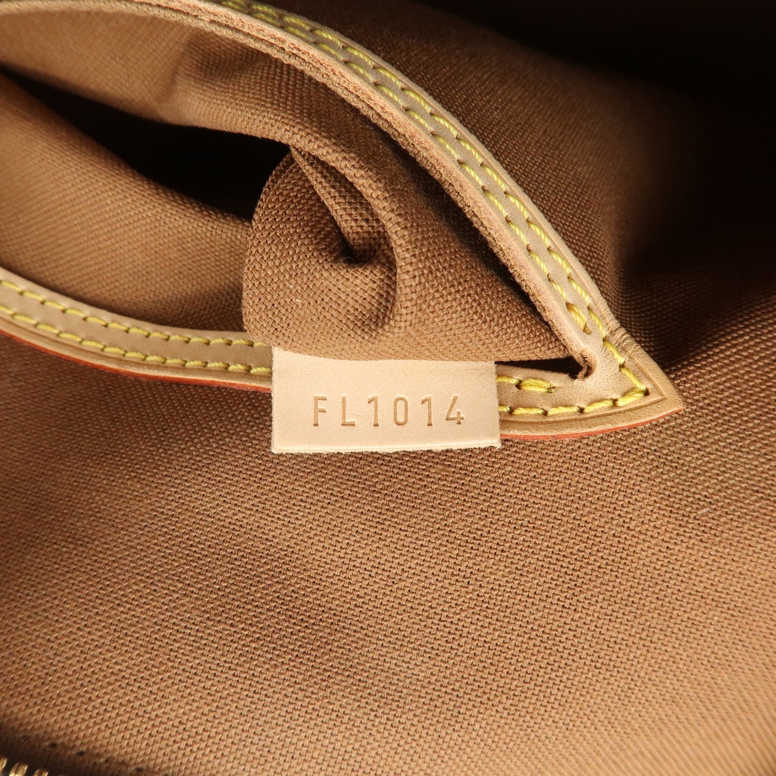 Louis Vuitton Monogram Canvas Alma Hand Bag Brown M51130 Used