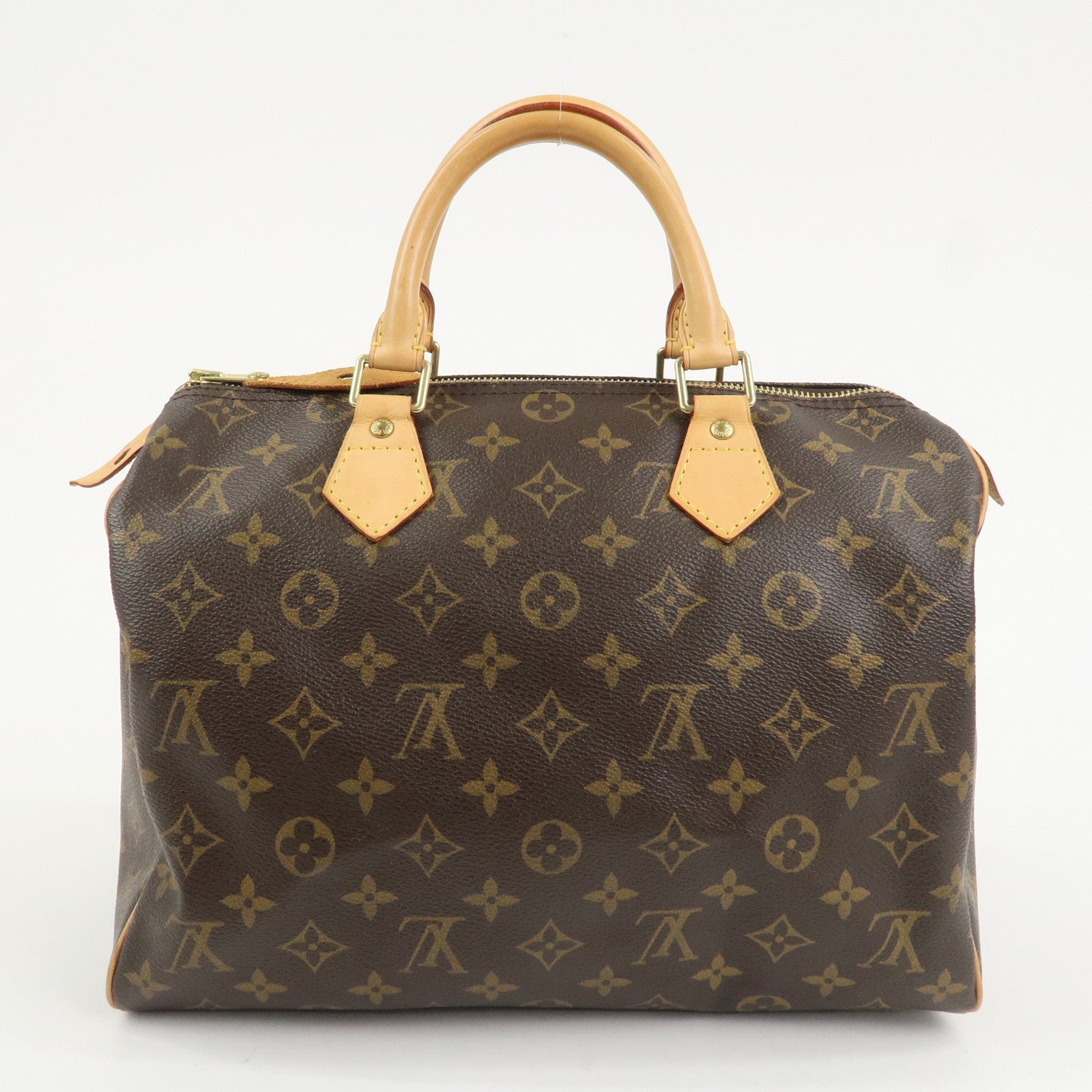 Louis Vuitton Monogram Speedy 30 Boston Bag Hand Bag Brown M41526