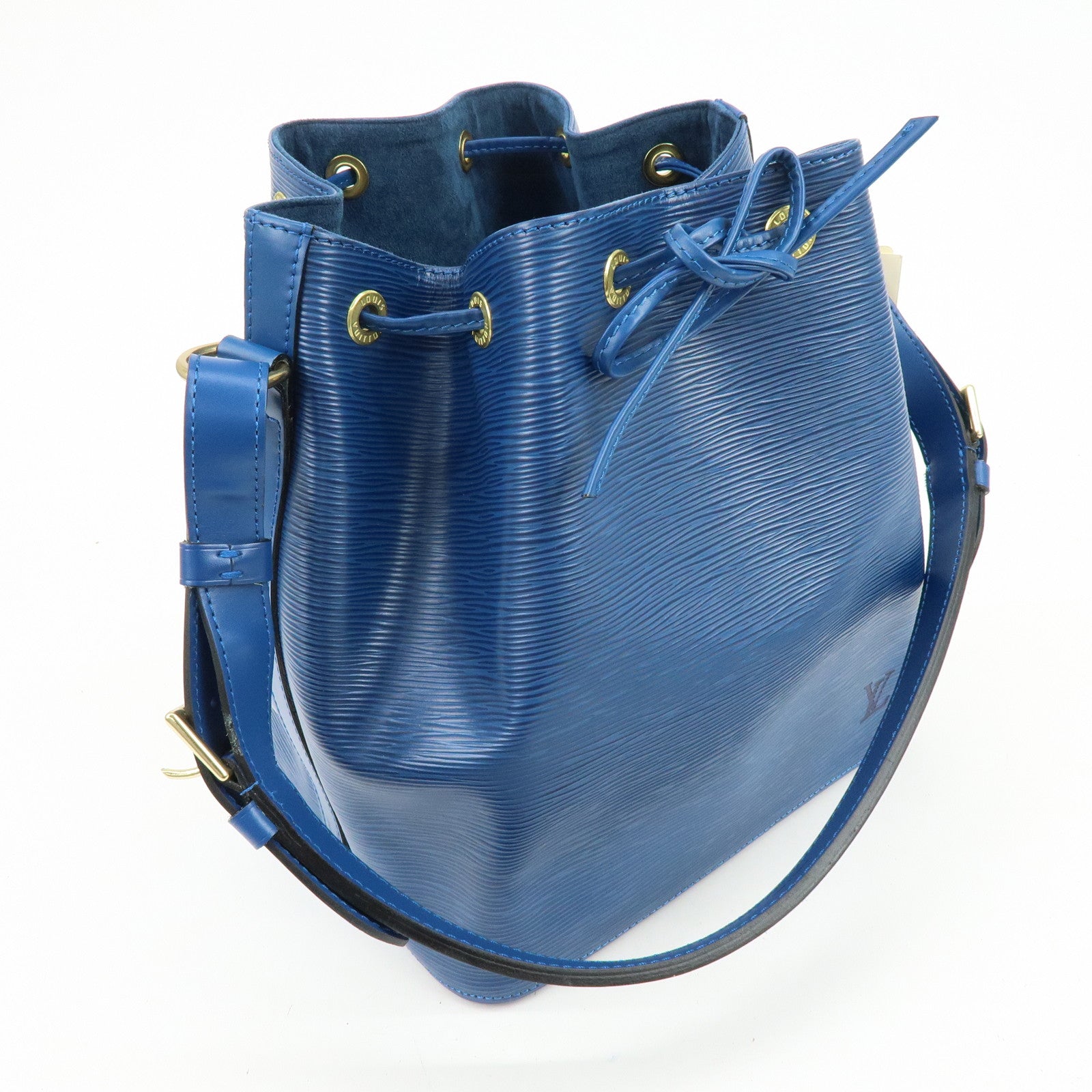 Louis Vuitton Epi Petit Noe Shoulder Bag Toledo Blue M44105