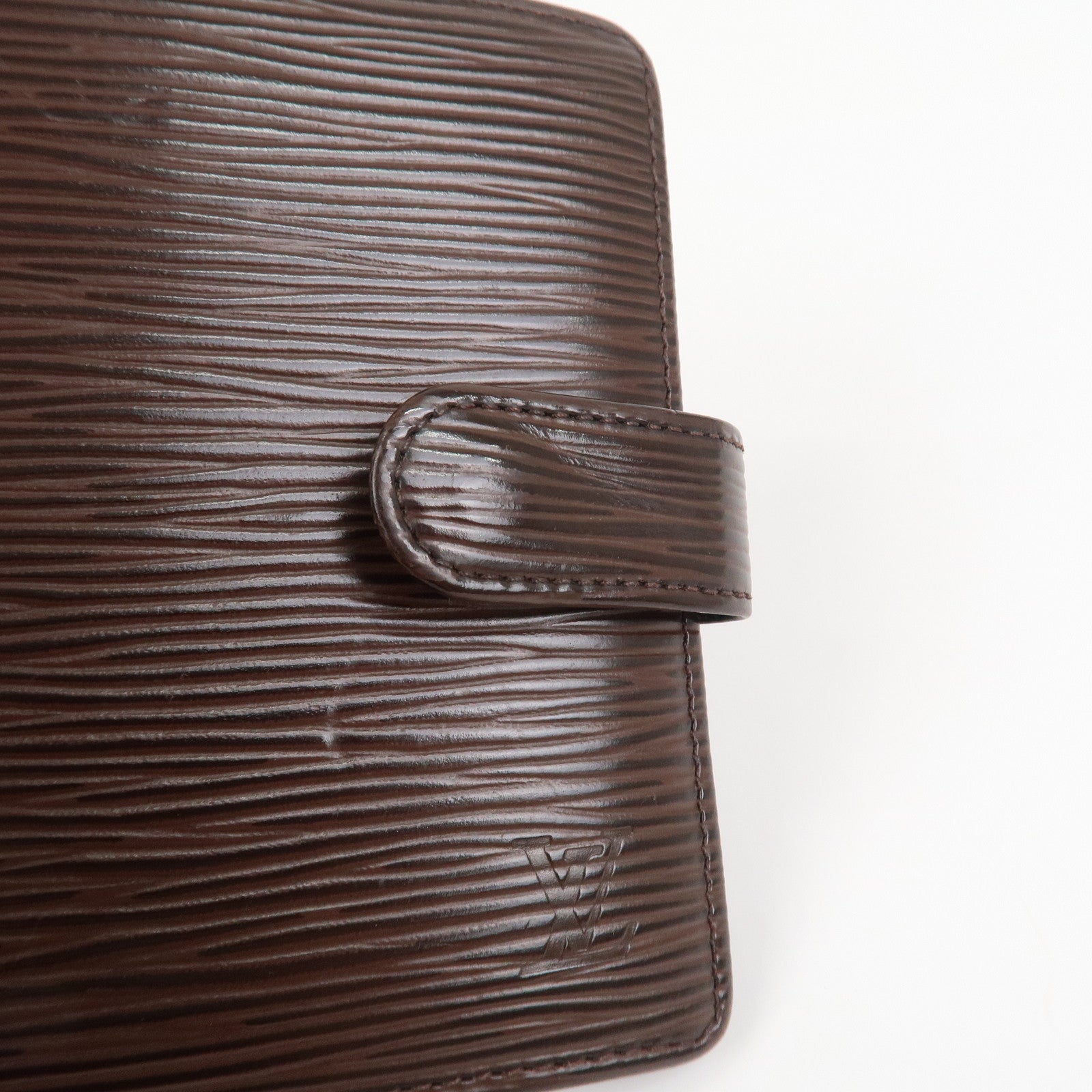 Louis Vuitton Epi Porte Billets Compact Wallet Mocha M6355D