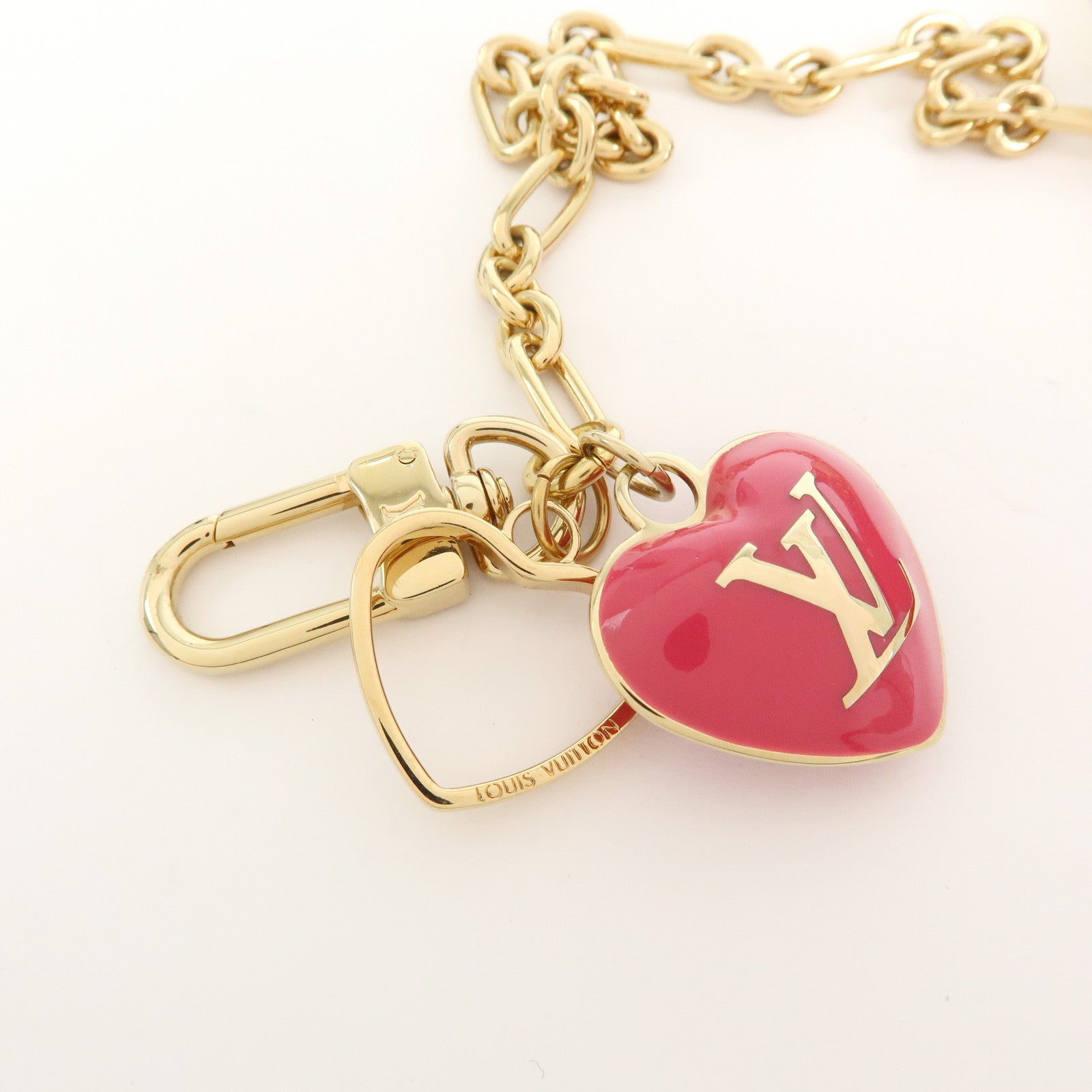 Louis Vuitton Monogram Vernis Porte Monnaie Coeur Coin Case M93657
