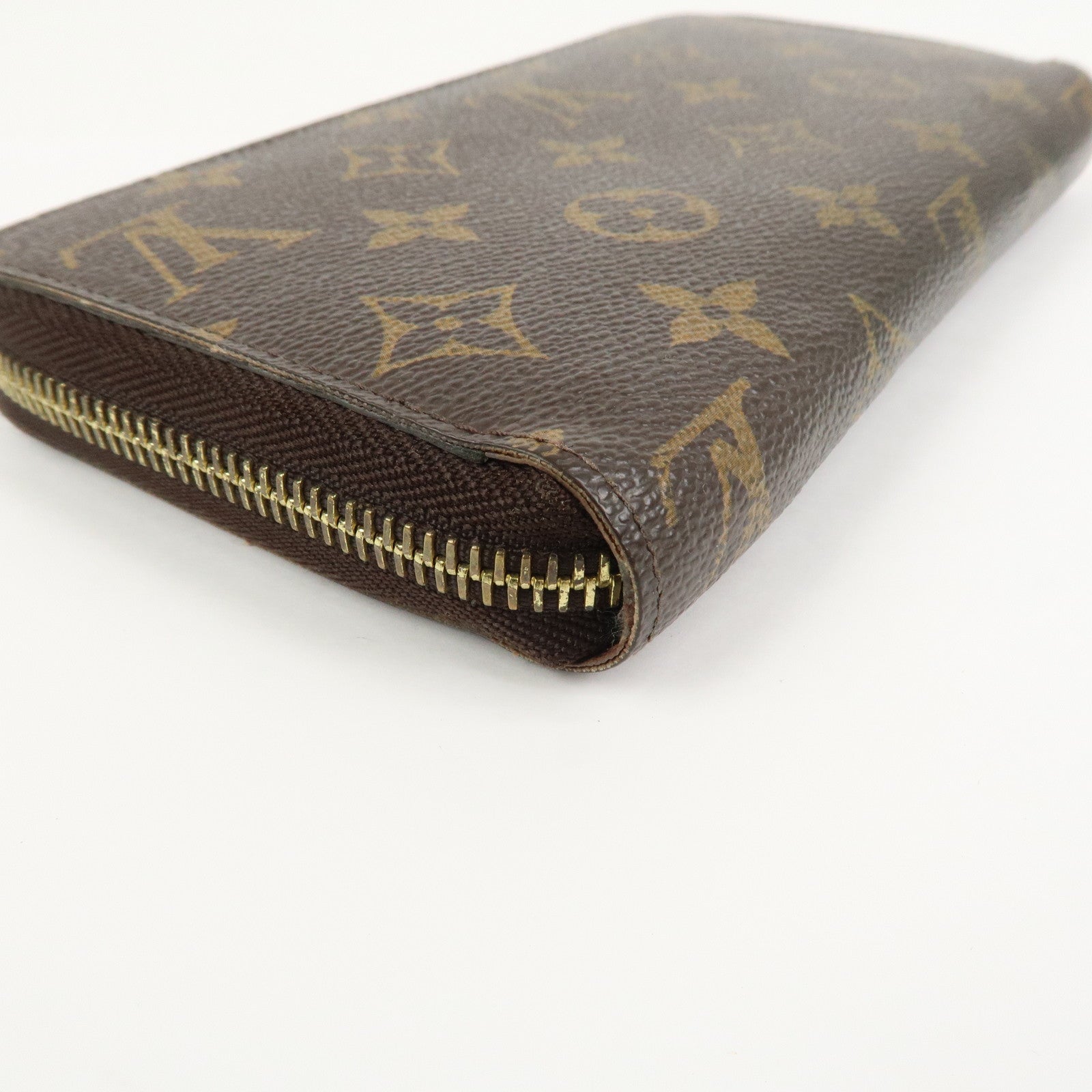 Louis Vuitton Monogram Canvas Zippy Long Wallet Brown M60017