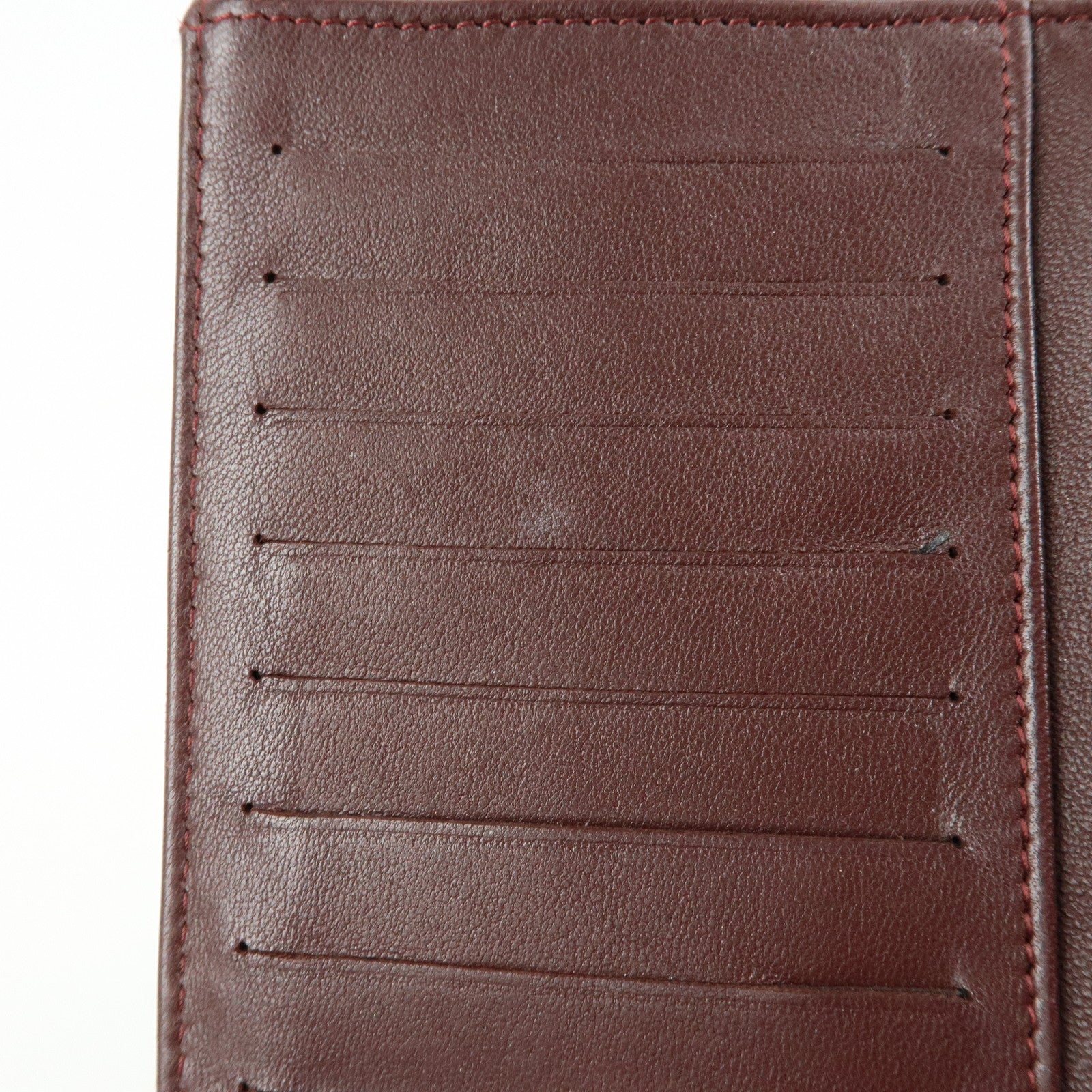 CHANEL Matelasse COCO Mark Lamb Skin Flap Bi-fold Long Wallet Black