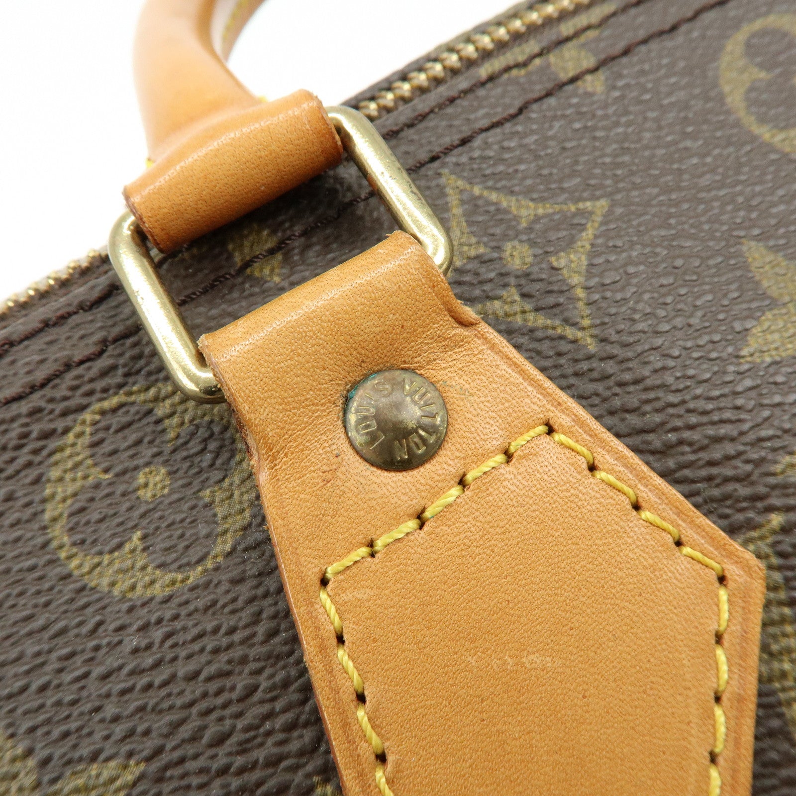 Louis Vuitton Monogram Speedy 30 Boston Bag Hand Bag Brown M41526