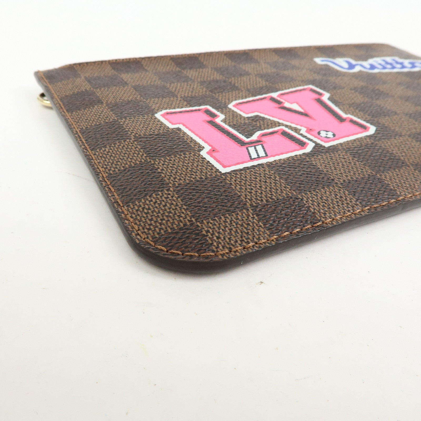 Louis Vuitton Damier Canvas Pouch for Neverfull MM Tote Bag N40049
