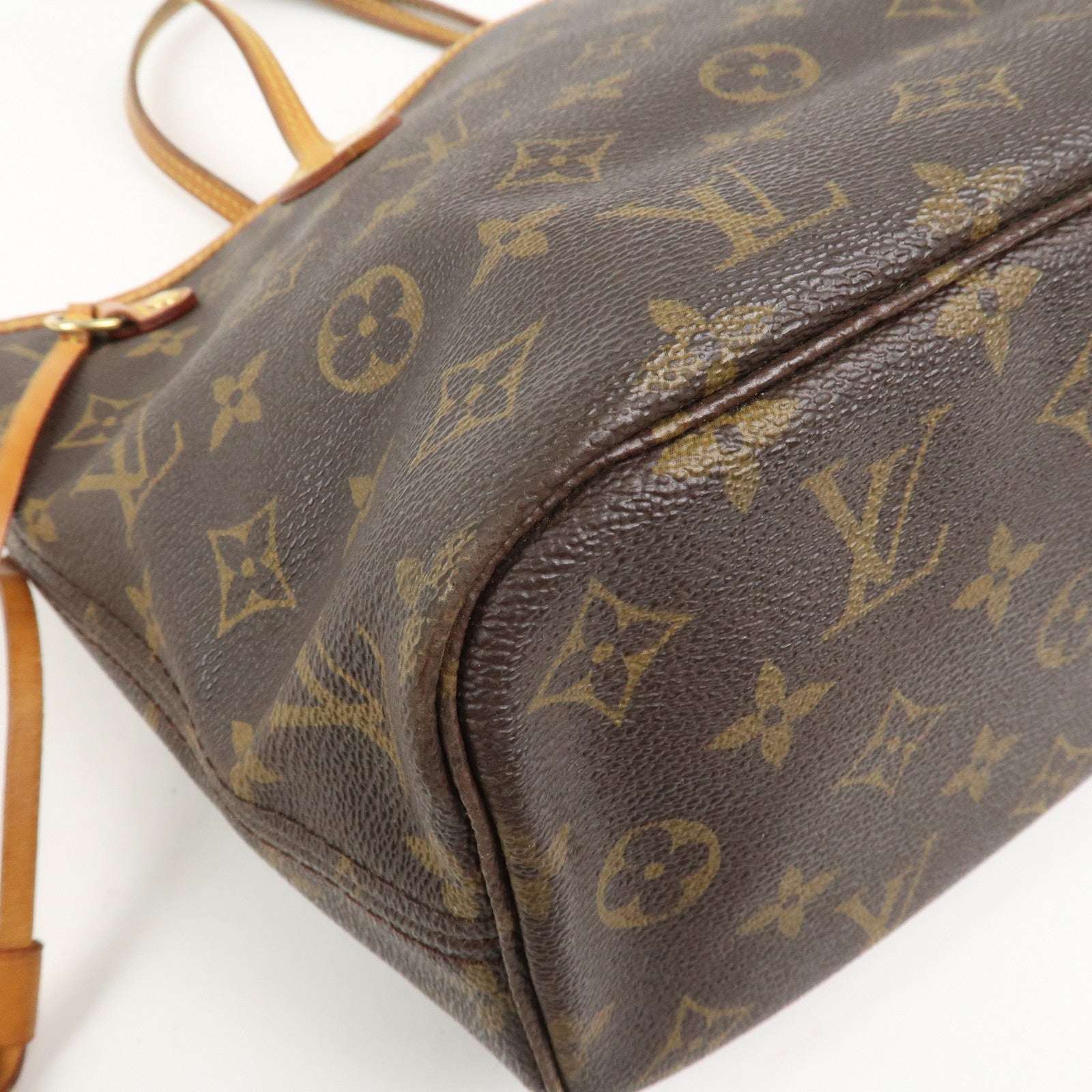 Louis Vuitton Monogram Neverfull PM Tote Bag Hand Bag M40155