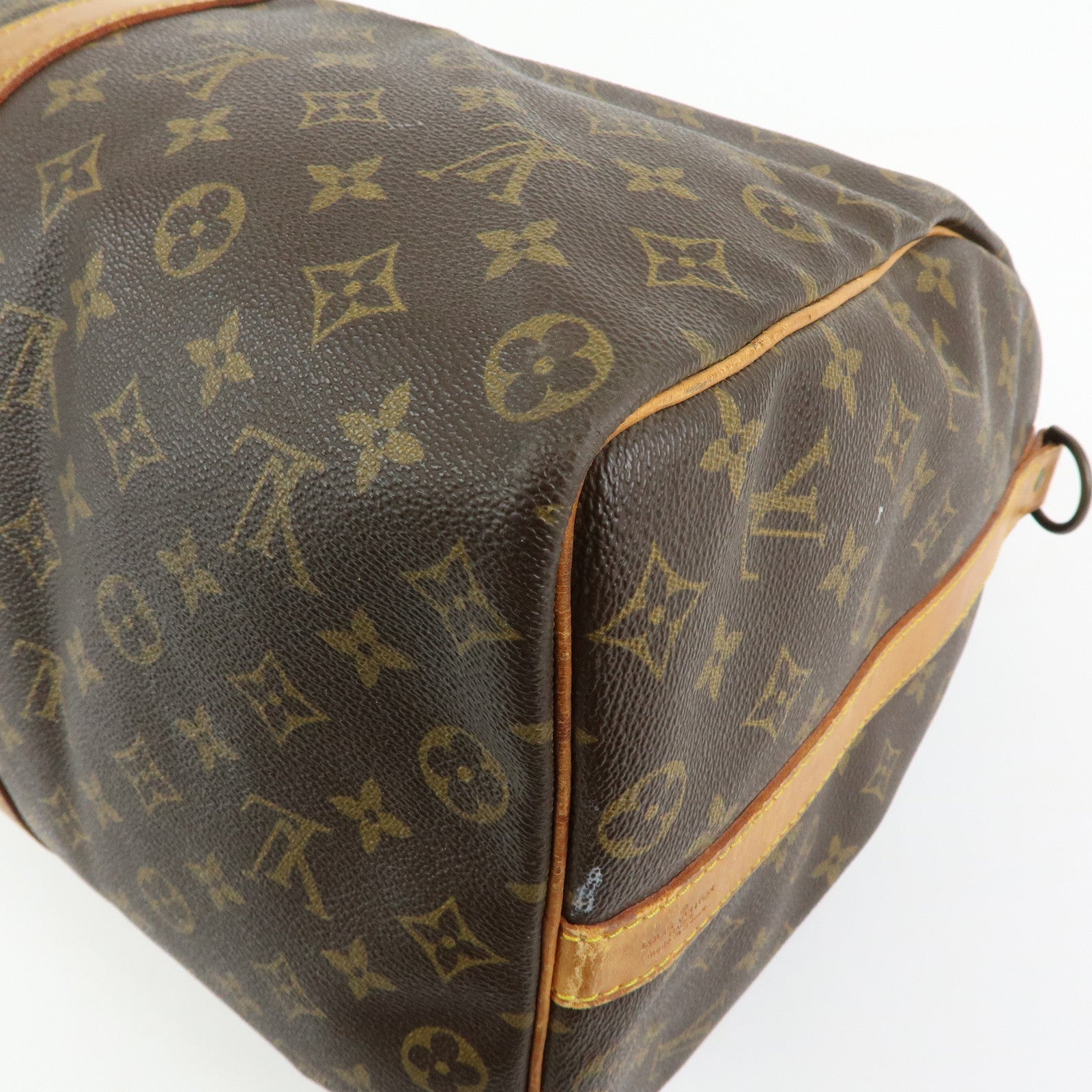 Louis Vuitton Monogram Keep All Bandouliere 50 Boston Bag M41416