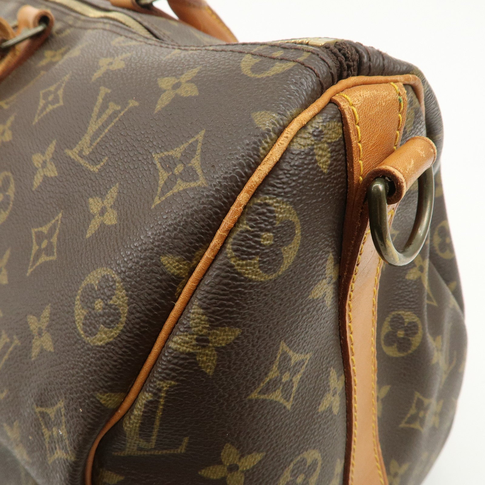 Louis Vuitton Monogram Keep All 50 Bandouliere Boston Bag M41416