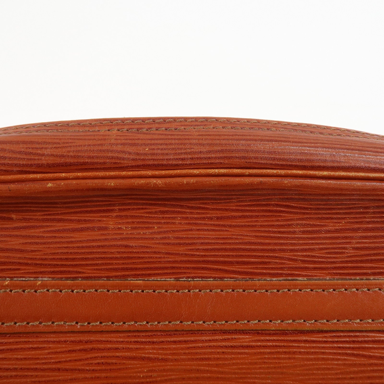 Louis Vuitton Epi Jeune Fille Shoulder Bag Kenya Brown M52153