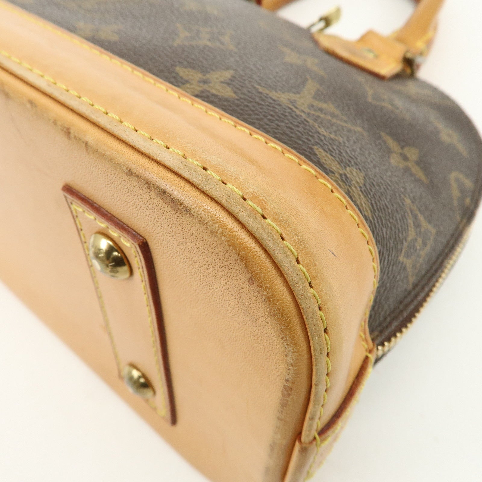 Louis Vuitton Monogram Alma BB 2Way Bag Hand Bag M53152