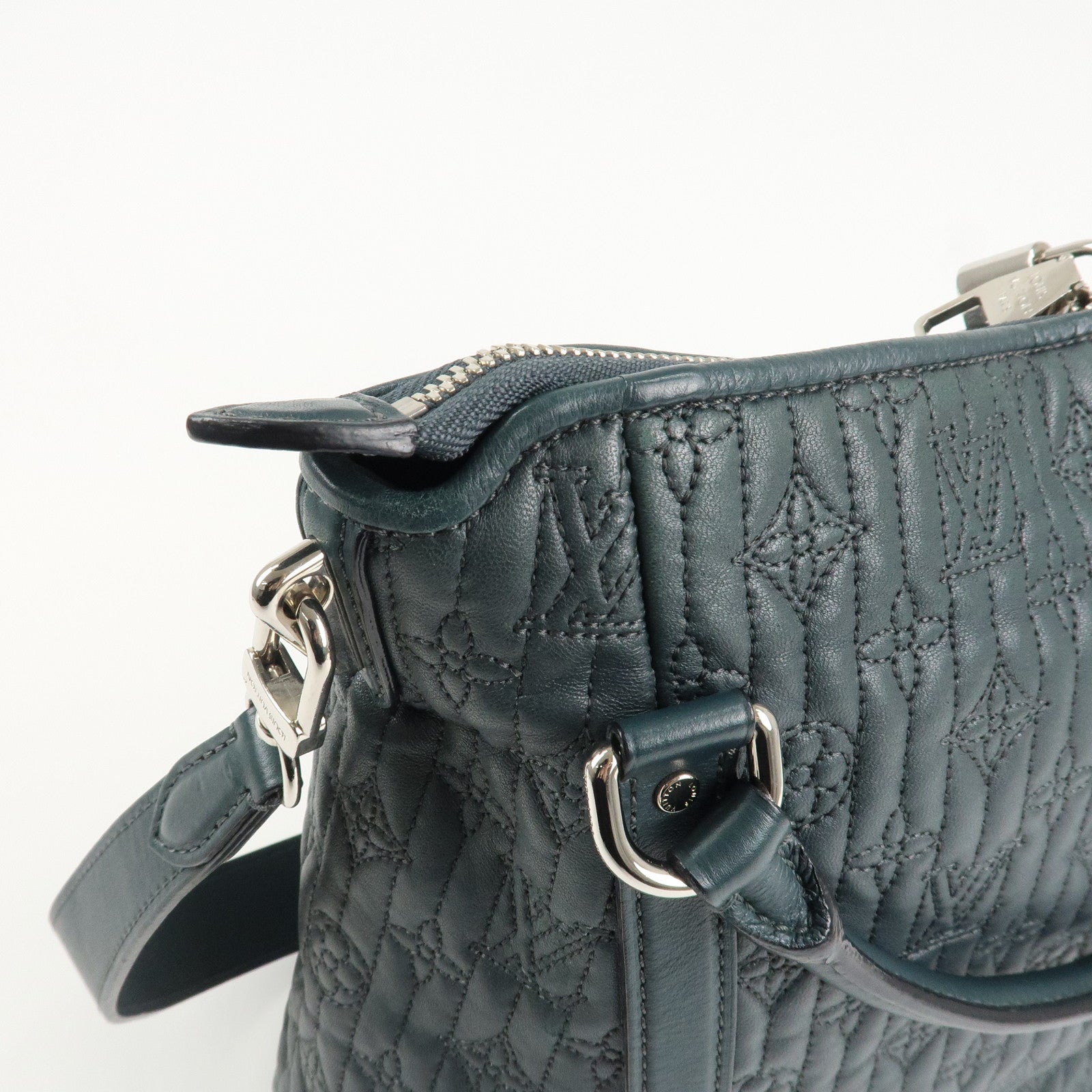 Louis Vuitton Monogram Antia Ixia MM Hand Bag Shoulder Bag Used