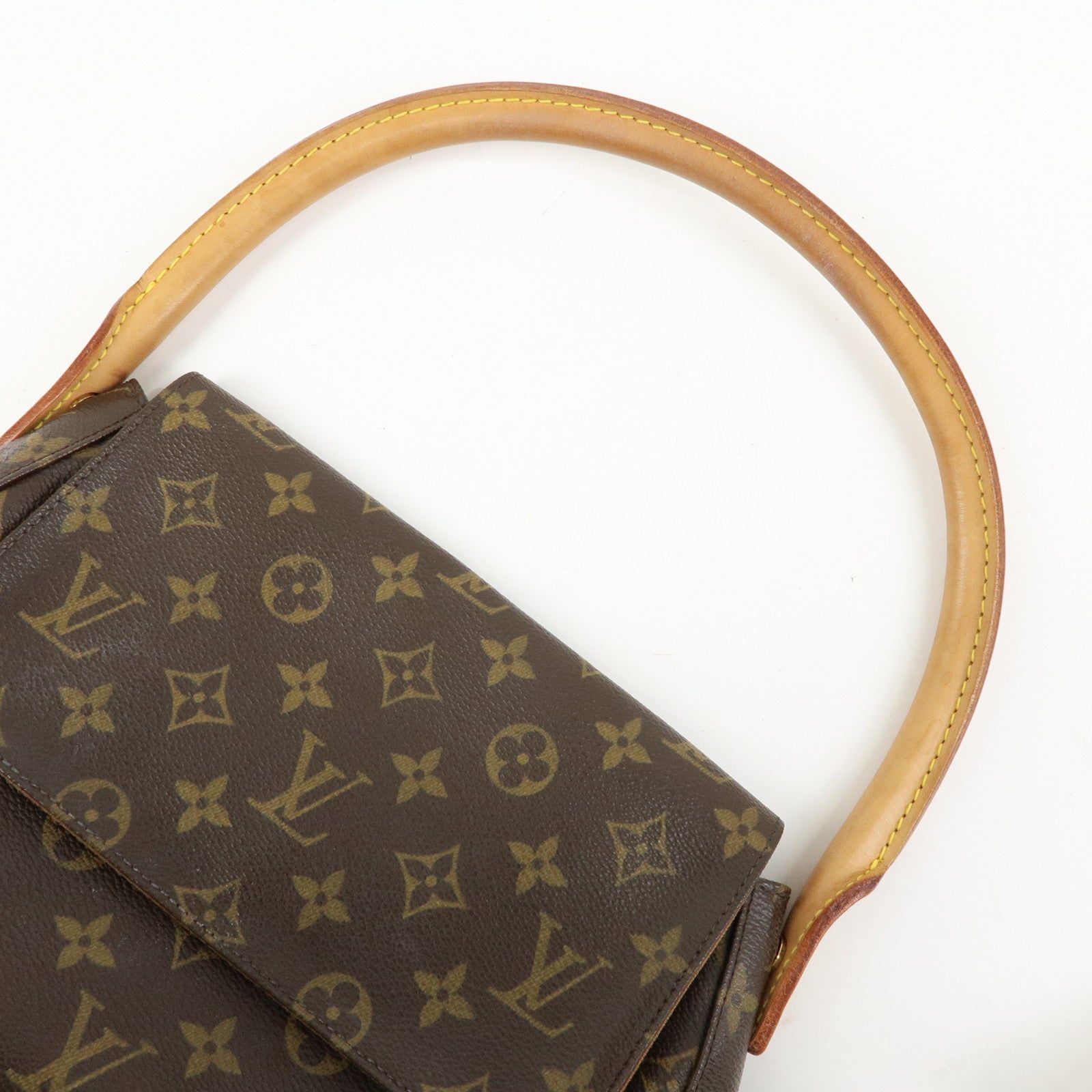 Louis Vuitton Monogram Mini Looping Shoulder Bag Brown M51147