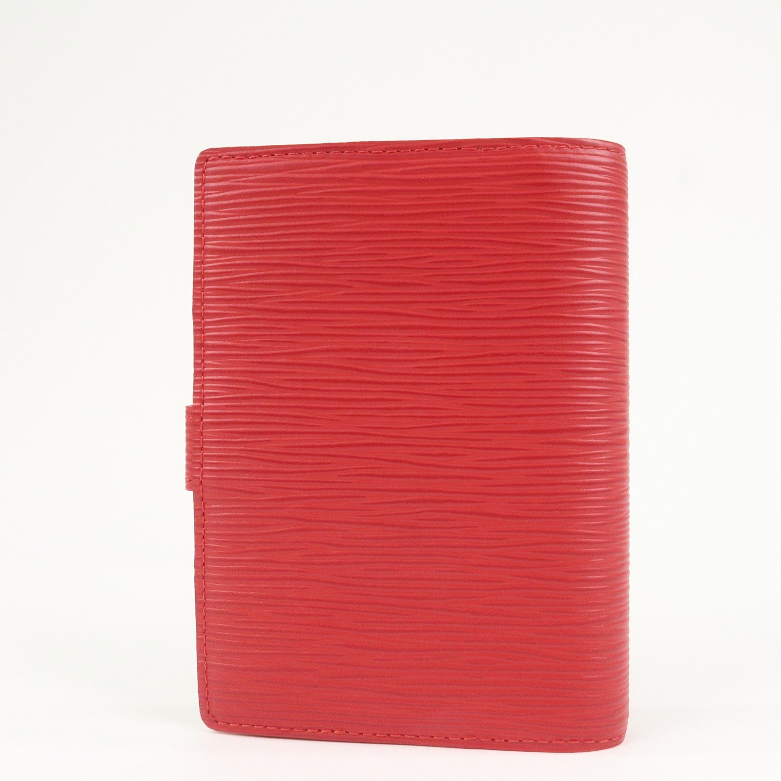 Louis Vuitton Epi Leather Agenda PM Planner Cover Rouge R2005E