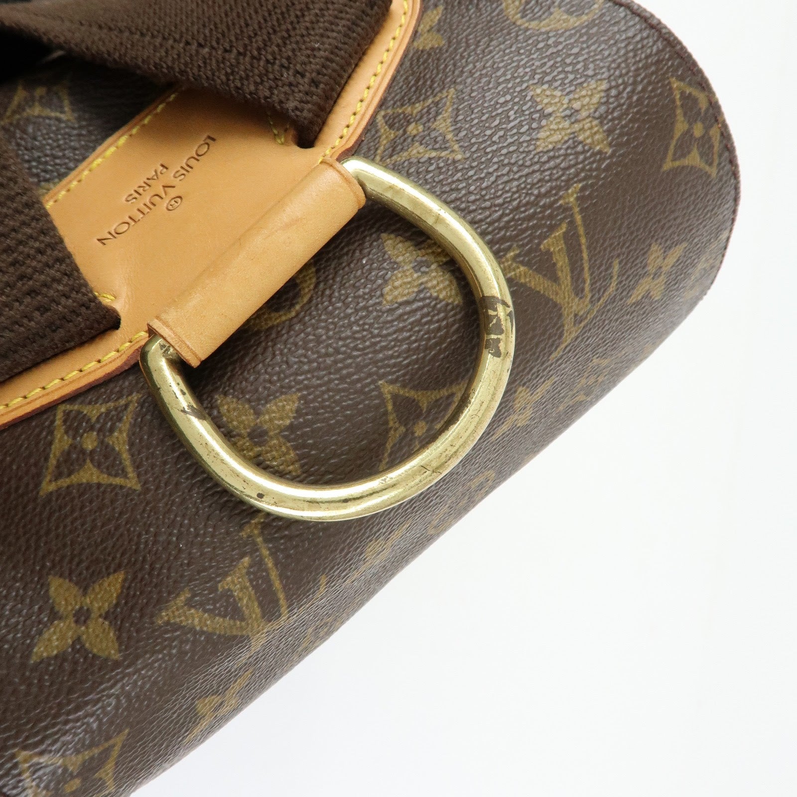 Louis Vuitton Monogram Montsouris GM Backpack Rucksack Brown M51135