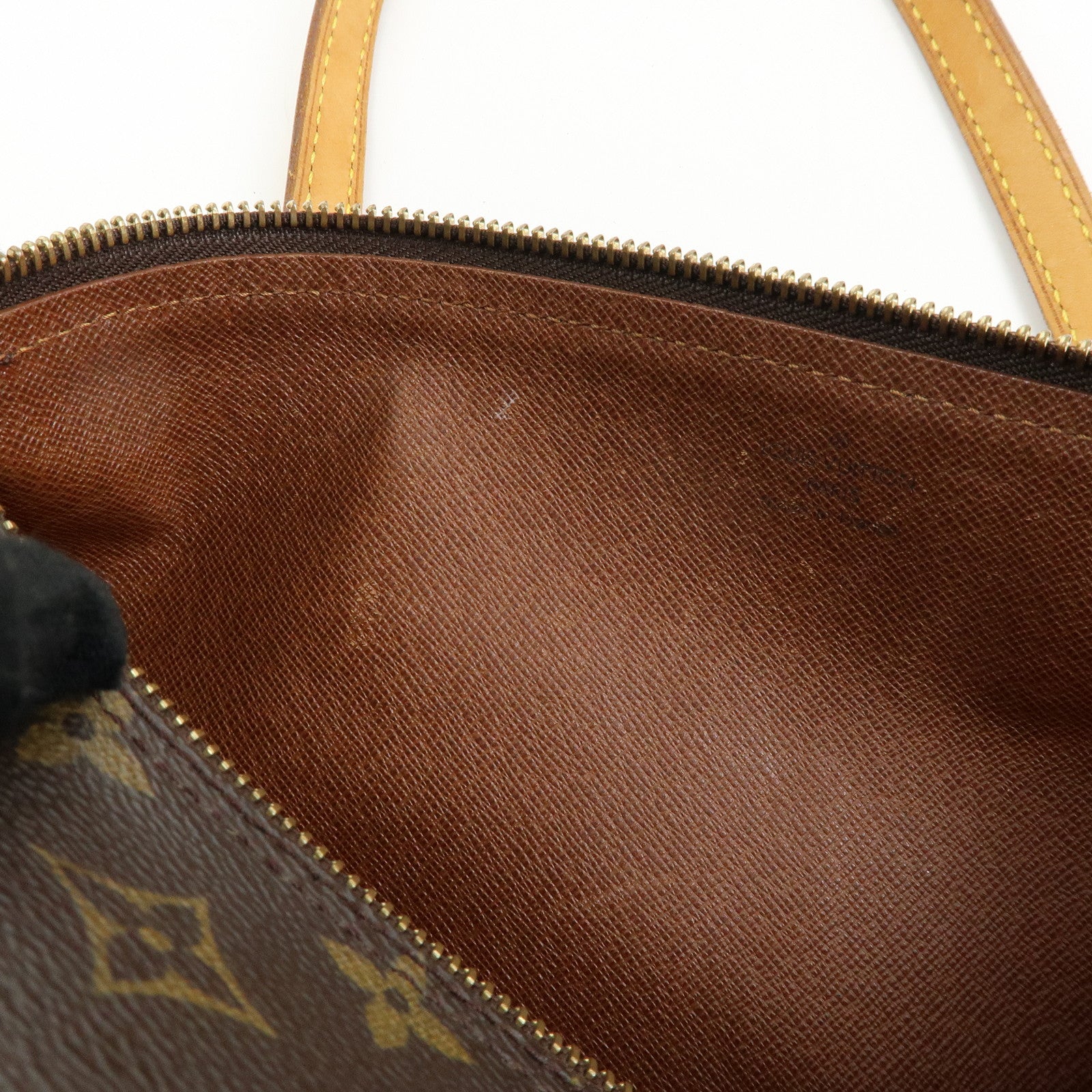Louis Vuitton Monogram Papillon 30 Hand Bag Brown M51385