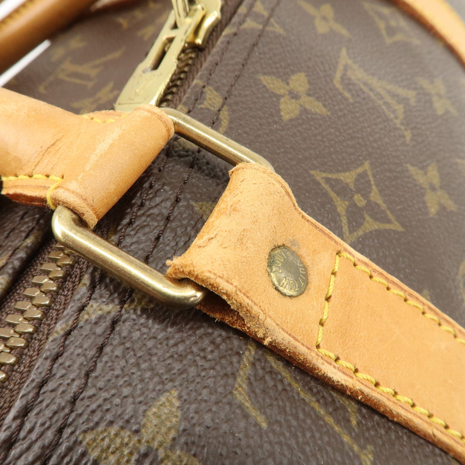 Louis Vuitton Monogram Keep All 55 Boston Bag Travel Bag M41424 Used