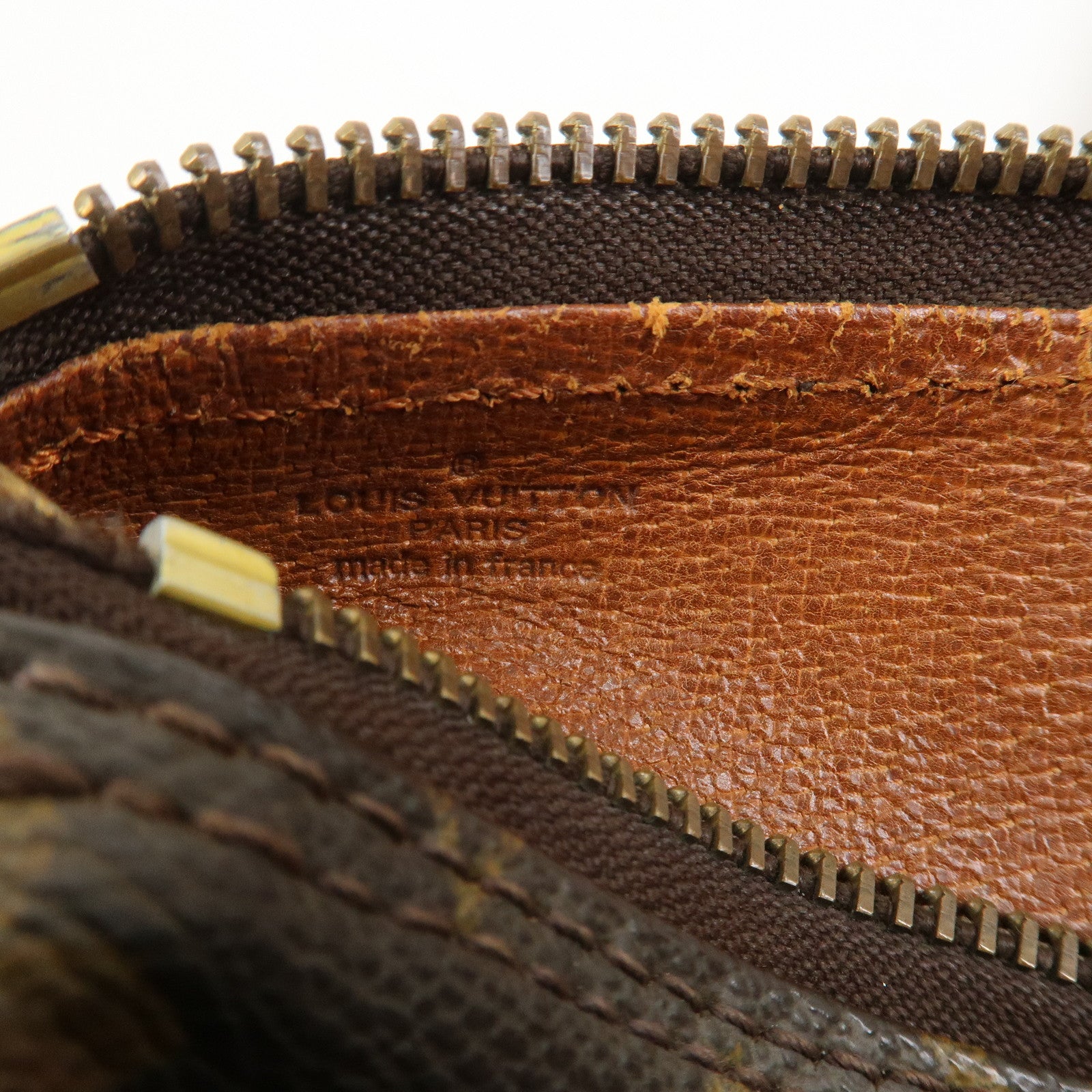 Louis Vuitton Monogram Papillon 30 Hand Bag Brown Old Style M51365