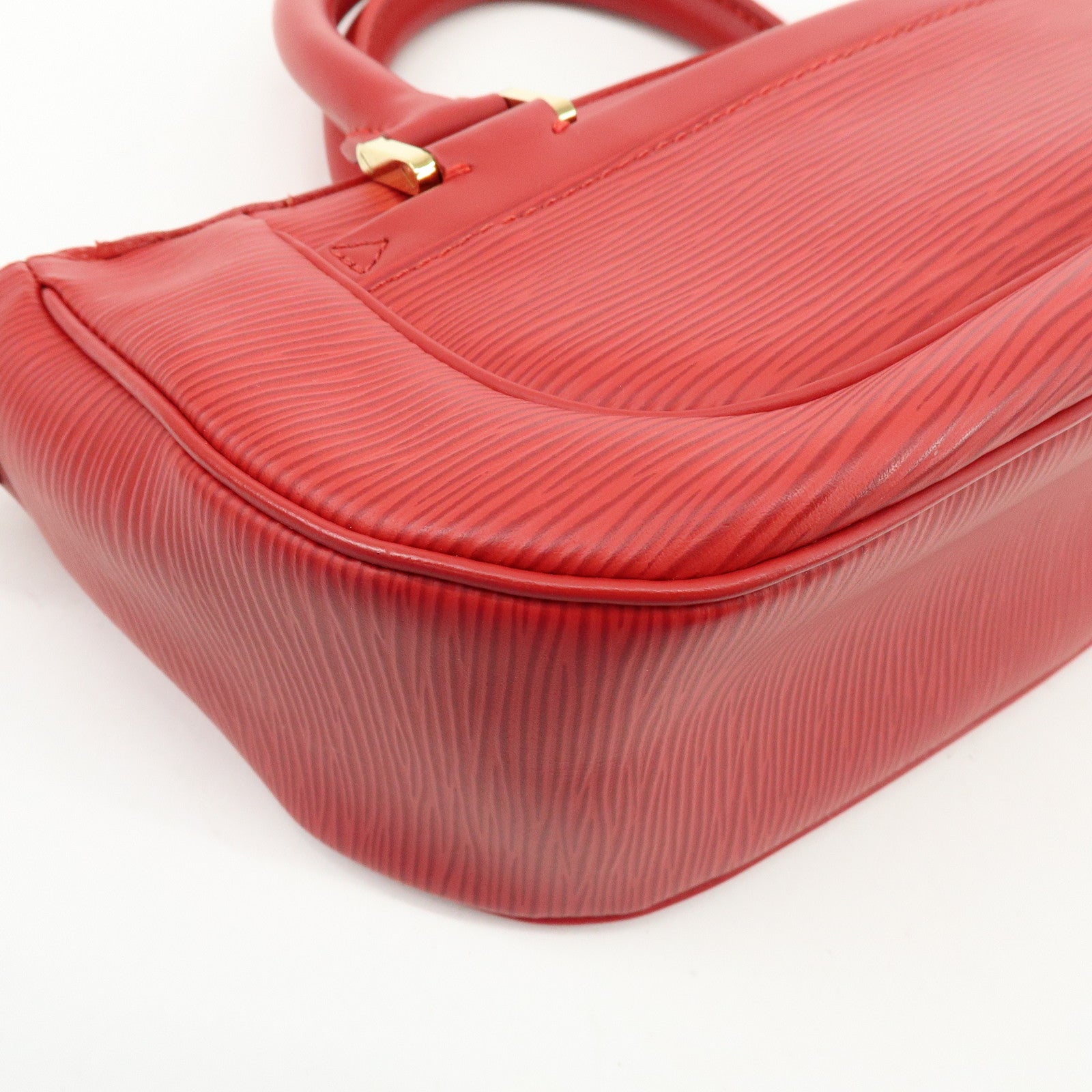 Louis Vuitton Epi Danoura PM Hand Bag Red M5891E