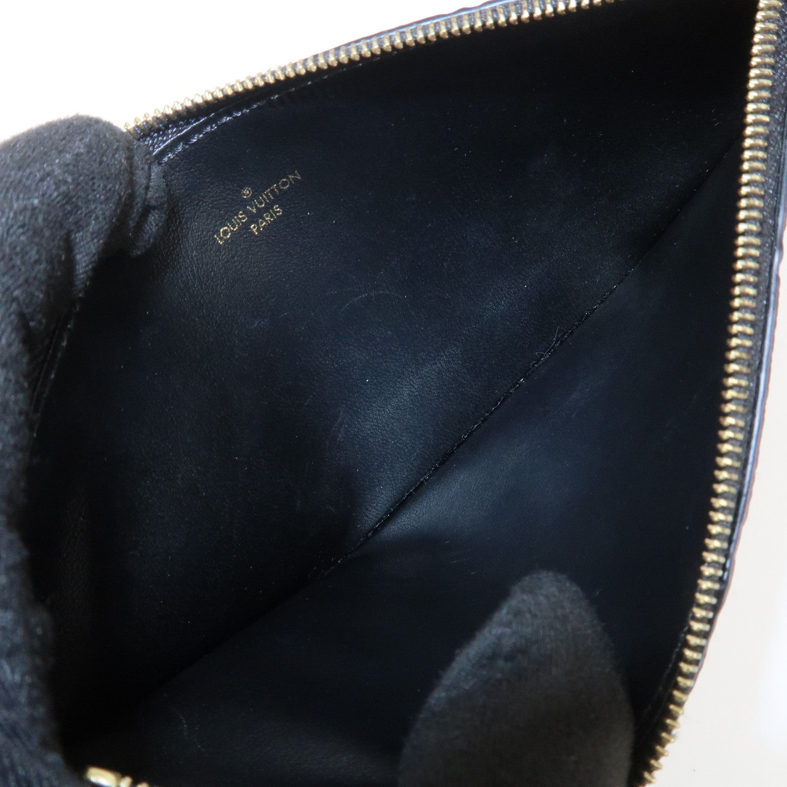 Louis Vuitton Monogram Empreinte Pochette Fテゥlicie Noir Black M82477