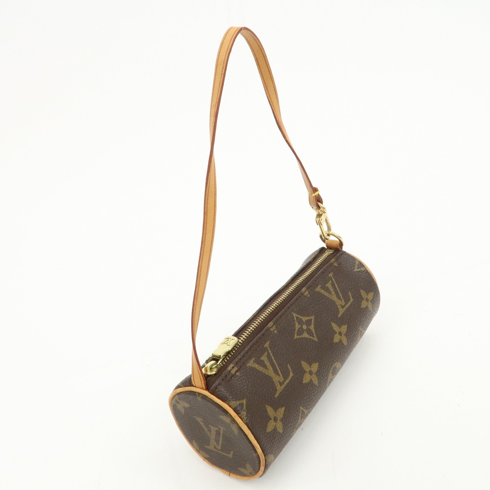 Louis Vuitton Monogram Mini Pouch for Papillon Bag New Style Brown