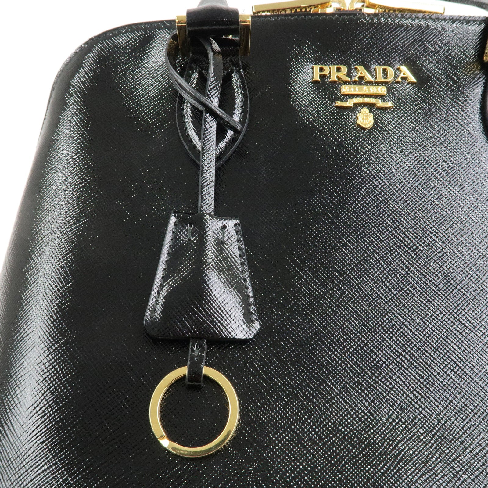 PRADA Promenade Small 2Way Bag Hand Bag Black BL0838