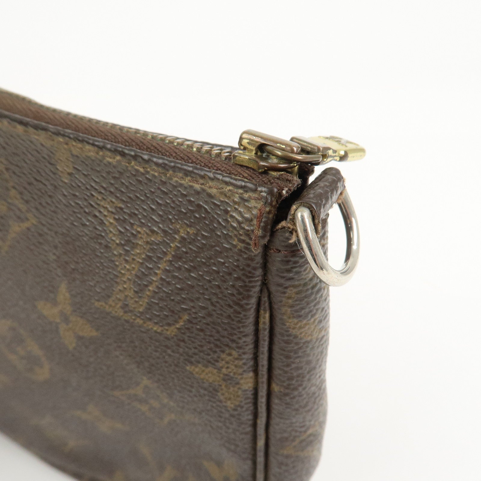 Louis Vuitton Monogram Pochette Accessoires Pouch Hand Bag M51980