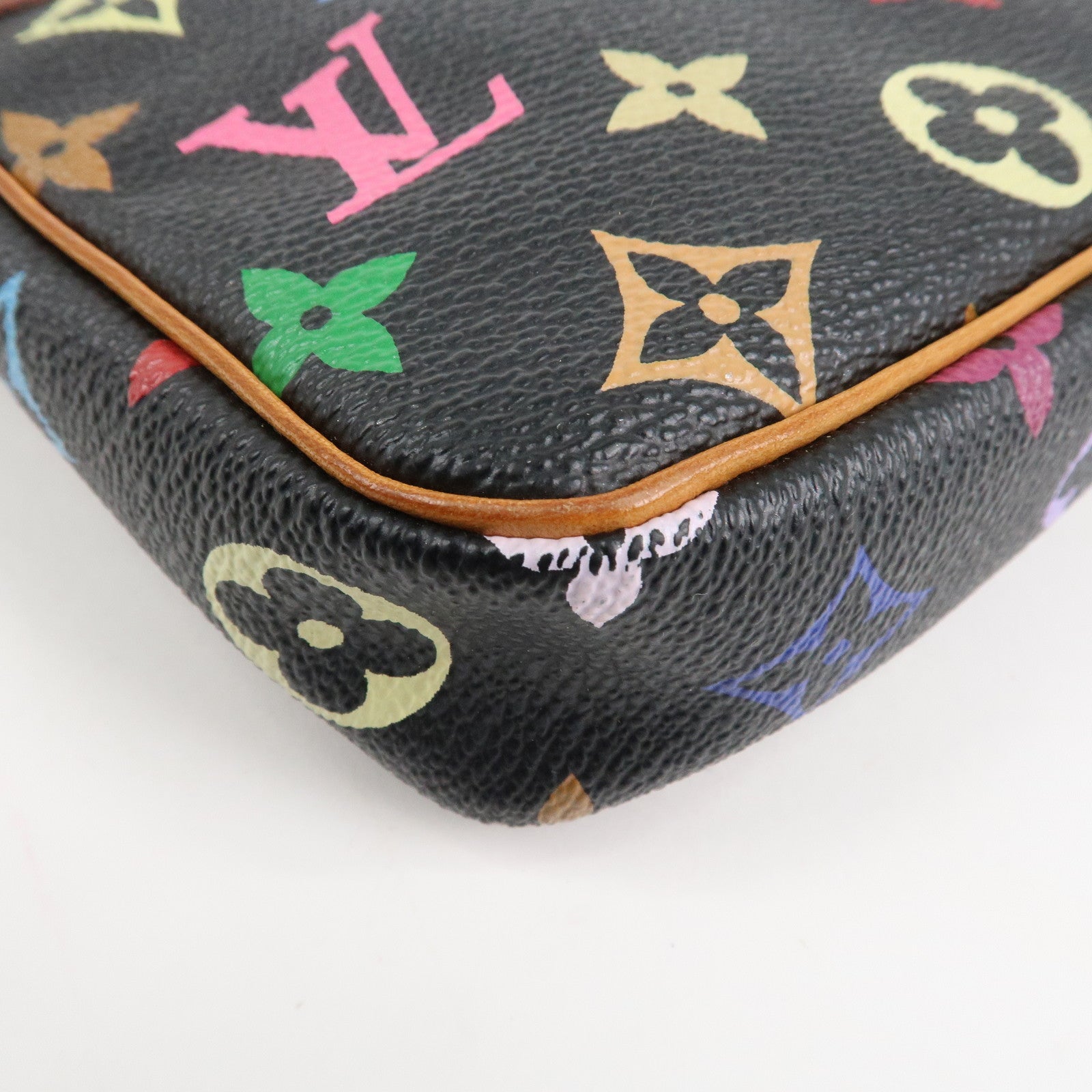 Louis Vuitton Monogram Multicolor Pochette Accessoires Noir M92648 Used